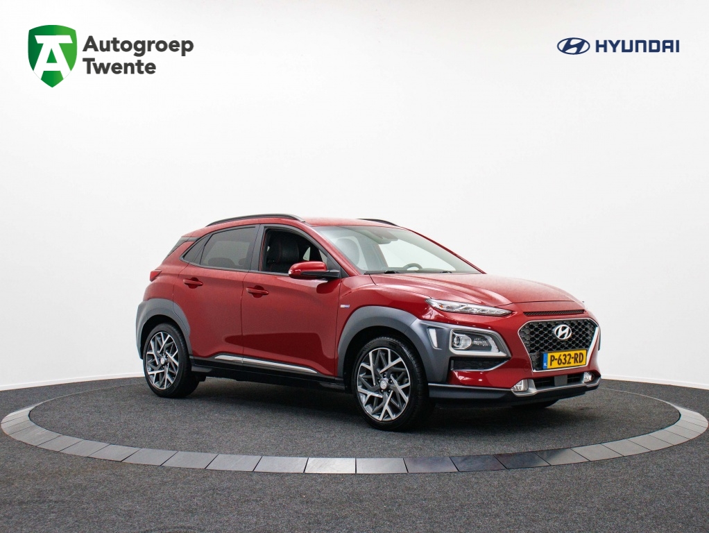 Hyundai Kona 1.6 GDI HEV Premium | Trekhaak | Elektr. stoelen