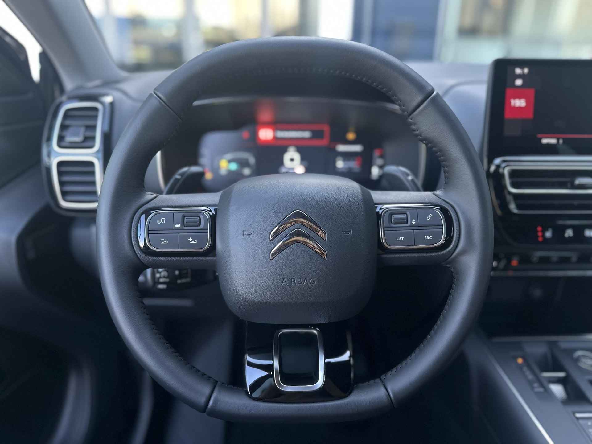 Citroen C5 Aircross 1.2 Hybrid 136pk Plus | Stoelverwarming | Comfort Stoelen | Apple Carplay/Android Auto | Climate Control | Navigatie | Full LED | Keyless Entry/Start | DAB | LM velgen | - 26/33