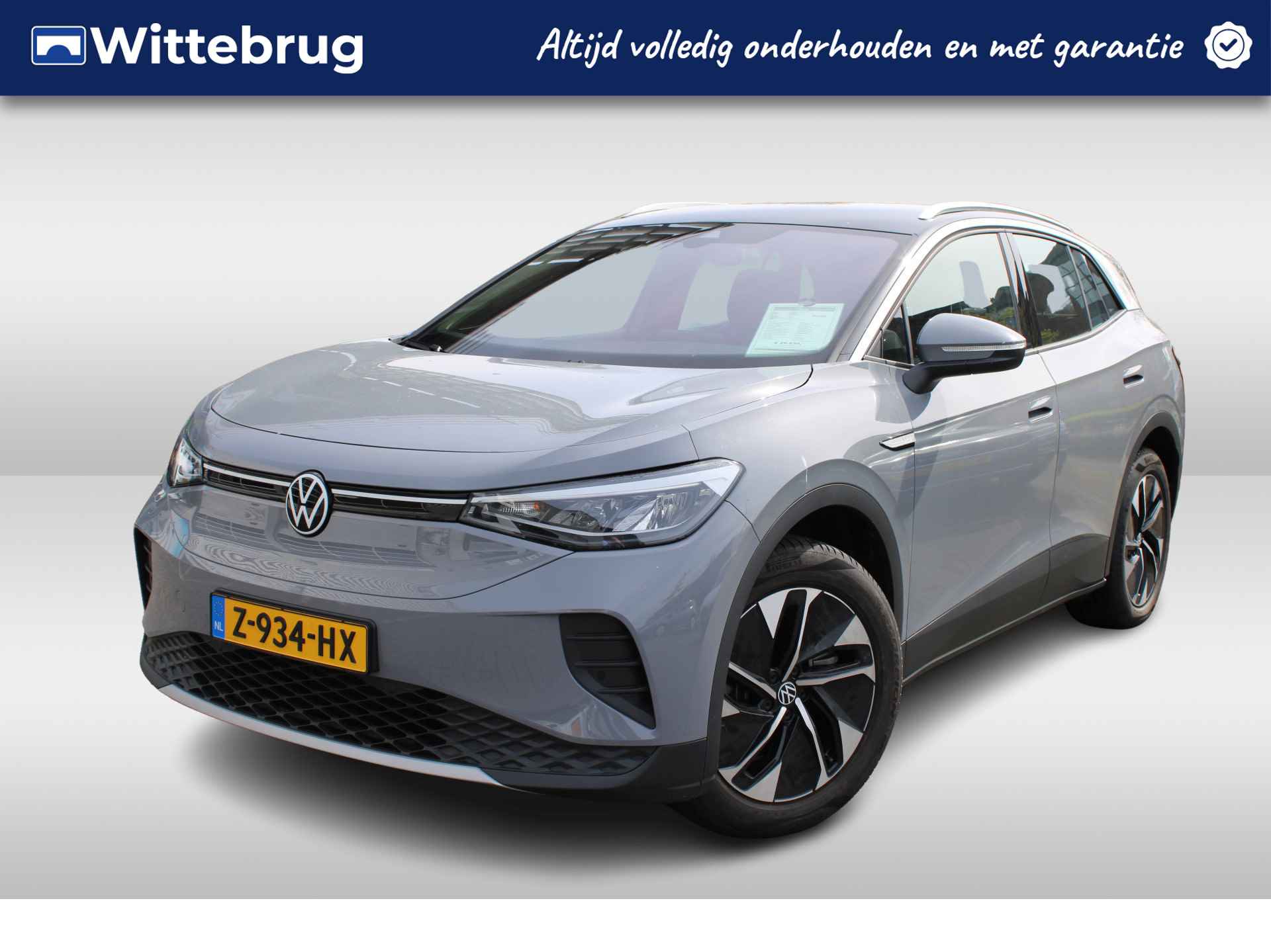 Volkswagen ID.4 Pure Performance 52 kWh Navigatie / 19"LM Velgen / Parkeersensoren € 2000,- Sepp regeling (Subsidie) van toepassing voor particuliere aanschaf - 1/36