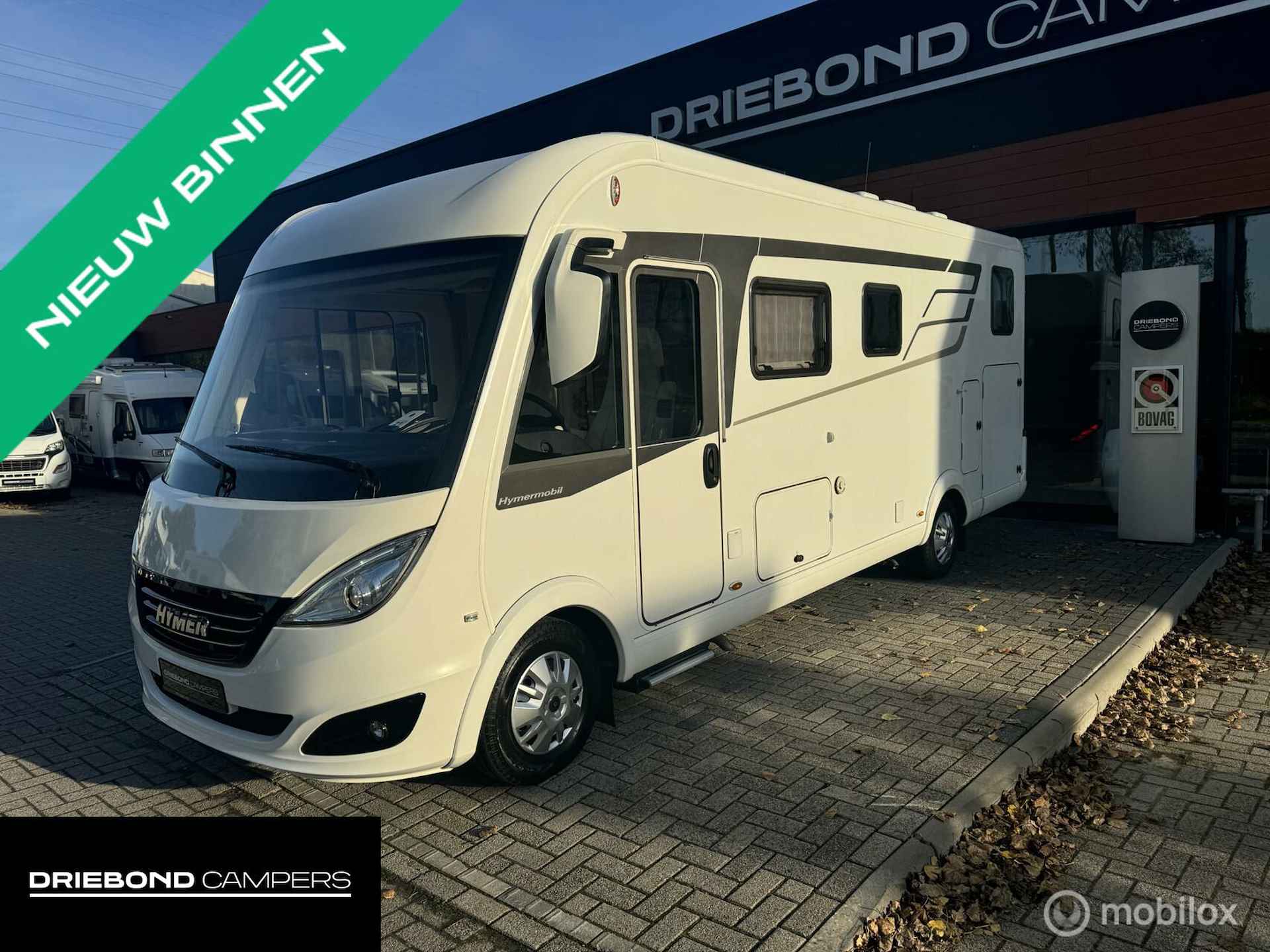 Hymer B678 DL Enkele Bedden Hefbed Zonnepanelen Grote Garage - 3/30