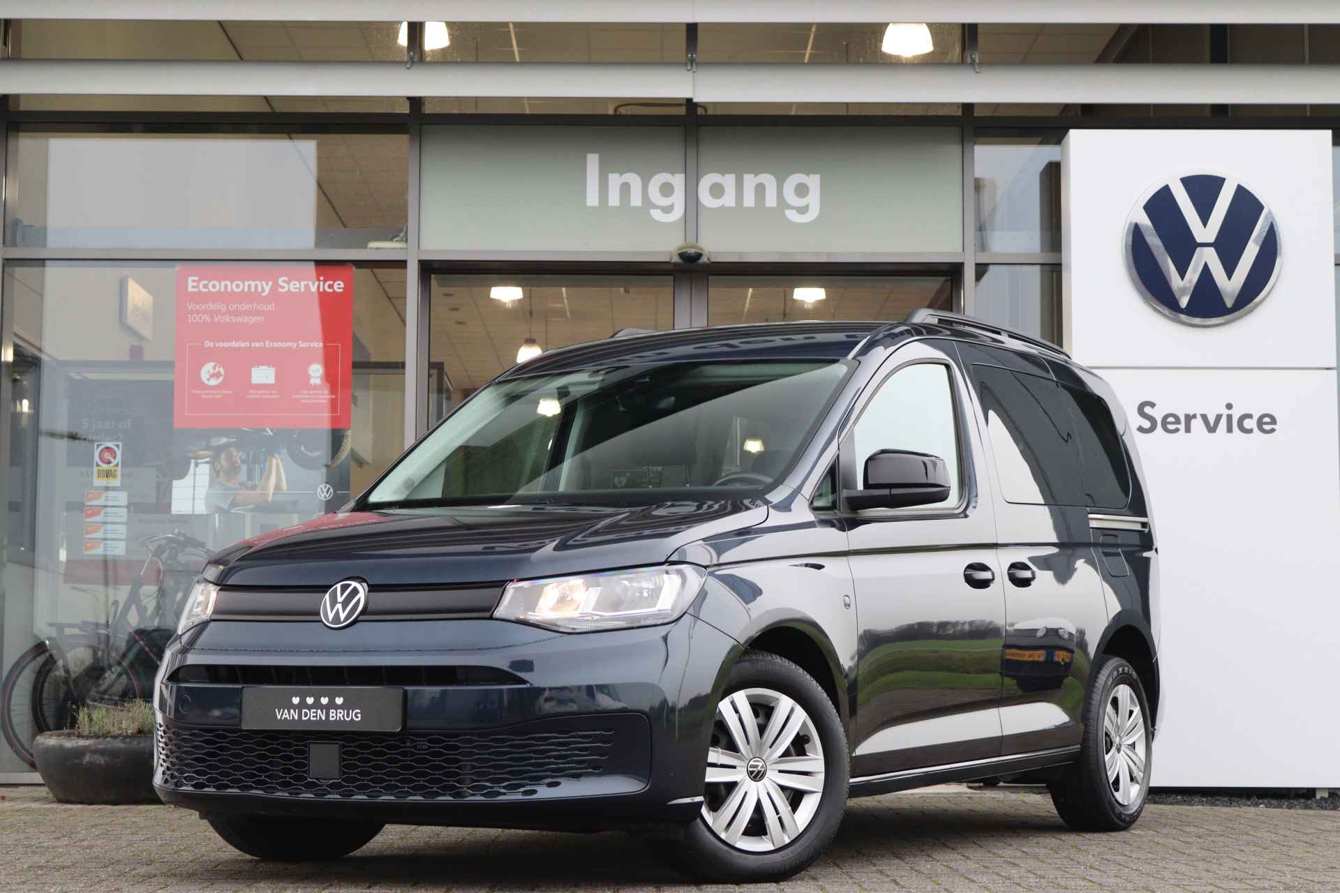 Volkswagen Caddy 2.0 TDI 122 pk DSG 5p | Navigatie | App Connect | Climatronic | PDC Achter | Bluetooth | 2 Schuifdeuren | - 35/35