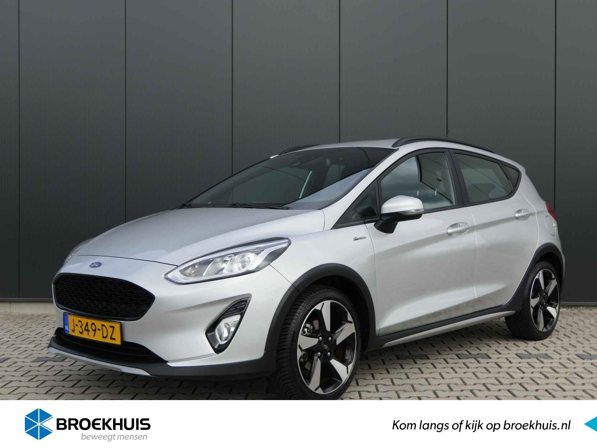 Ford Fiesta 1.0 EcoBoost Active X | Navigatie | Keyless | B&O Audio | Climate Control | Parkeersensoren | Cruise Control | CarPlay/Android A - 1/38