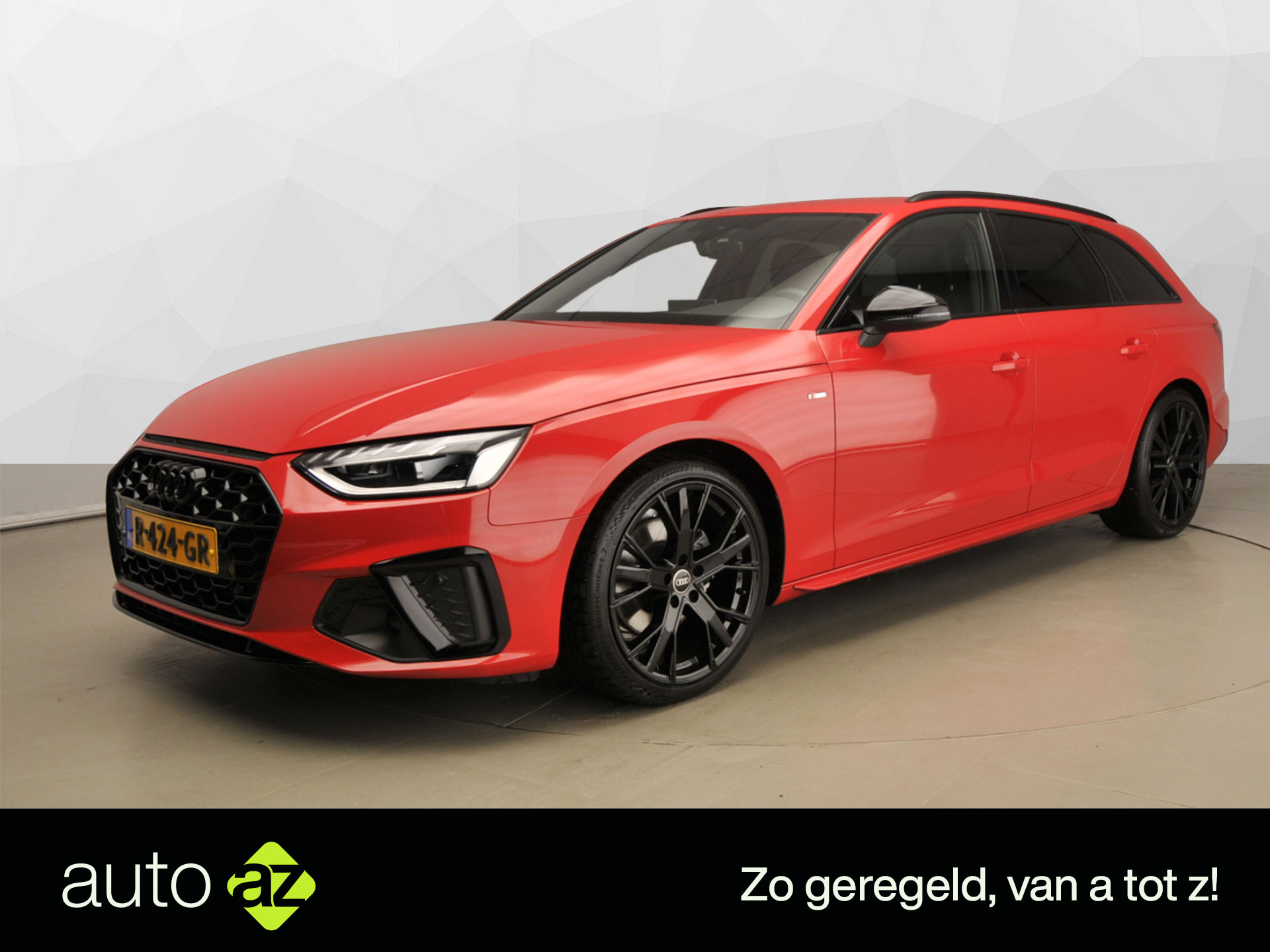 Audi A4 Avant 35 TFSI S edition Competition S Line S-Tronic MHEV B&O Premium 3D / Zwart optiek / MMI Plus bij viaBOVAG.nl