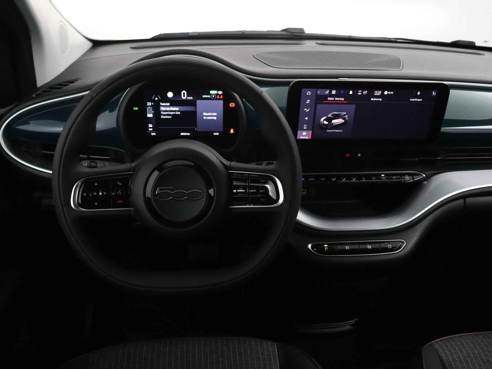 Fiat 500 Icon 42 kWh | Navigatie | Stoelverwarming | Climate Control | Apple Carplay/Android Auto | €2000,- SEPP Subsidie! - 18/21