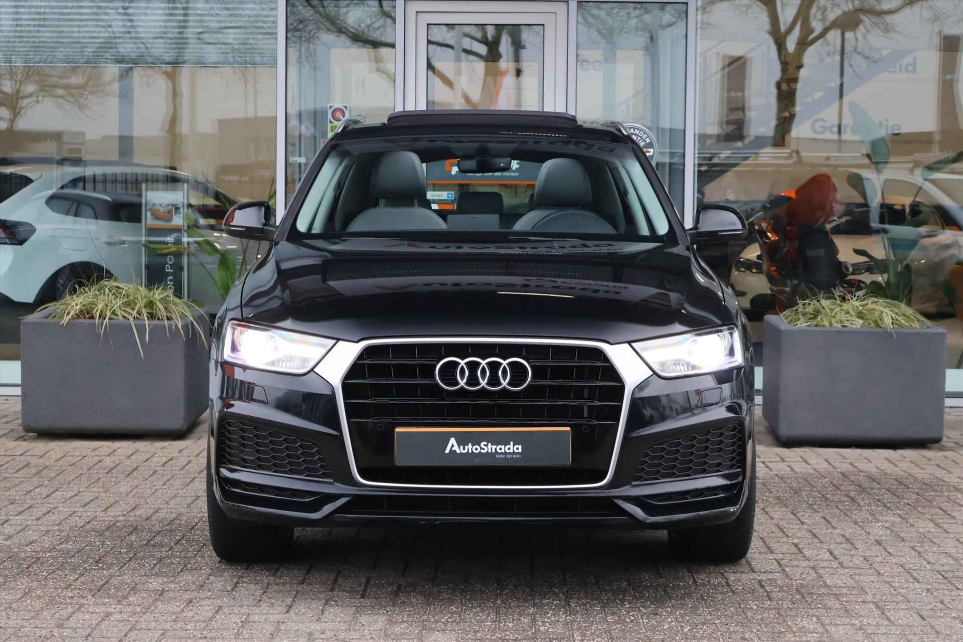 Audi Q3 1.4 TFSI S-Line 150PK | Pano | Camera | Dodehoekdetectie | Bi-Xenon | Sfeer  | Navi | Cruise | 1e Eigenaar - 28/39