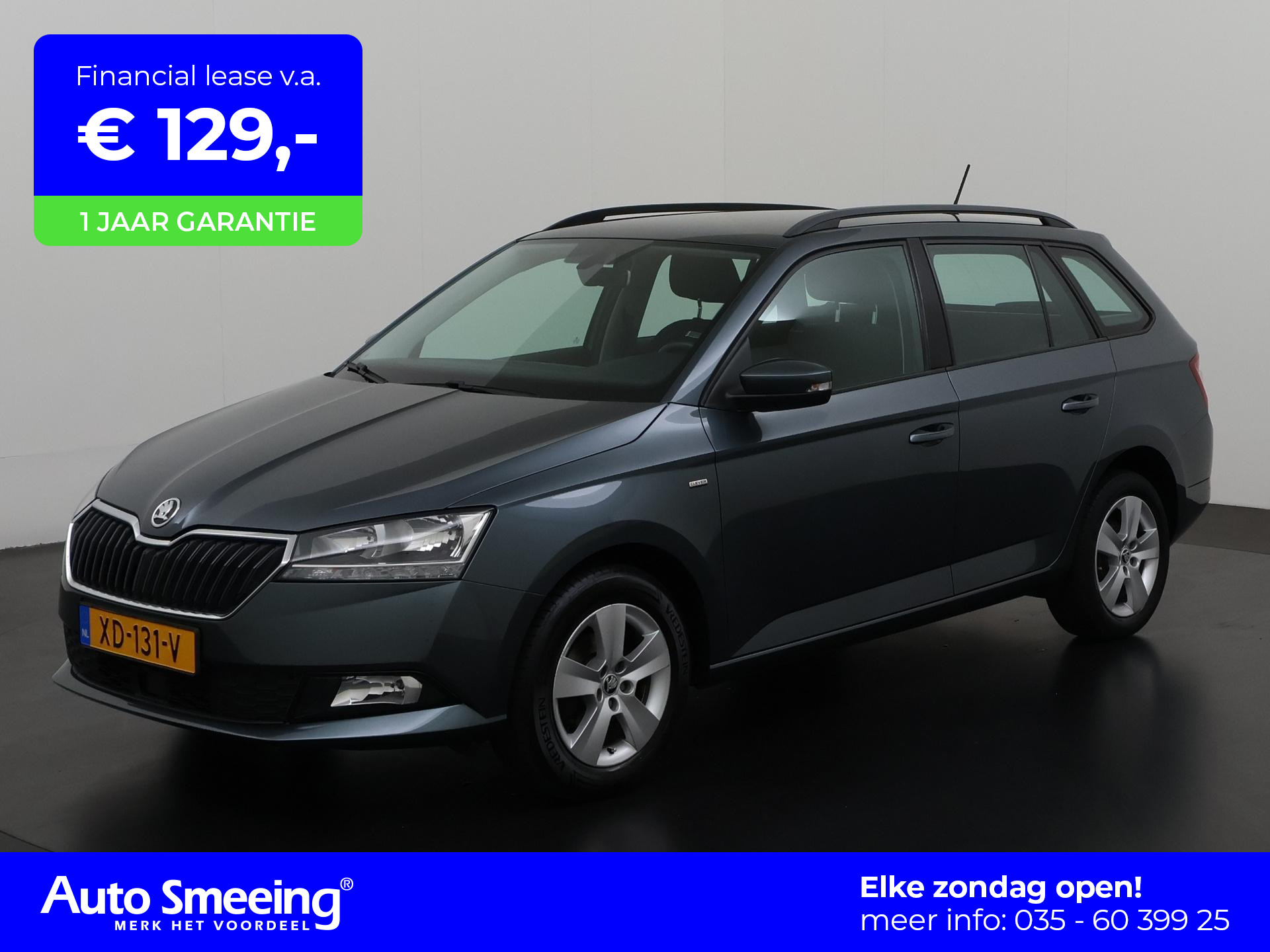 Skoda Fabia Combi 1.0 Clever | Trekhaak | Navigatie | Stoelverwarming | Zondag Open!