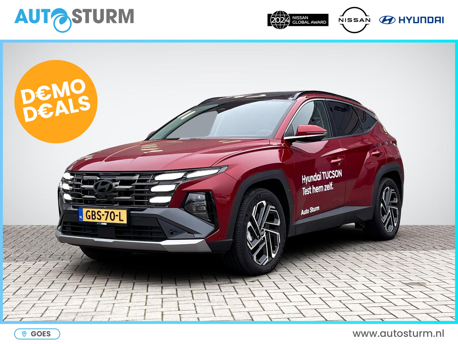 Hyundai Tucson 1.6 T-GDI PHEV Premium Sky  | Panoramadak | Leder | Stuur- + Stoelverwarming | 360° Camera | Dodehoek | Geheugenstoel | Rijklaarprijs!