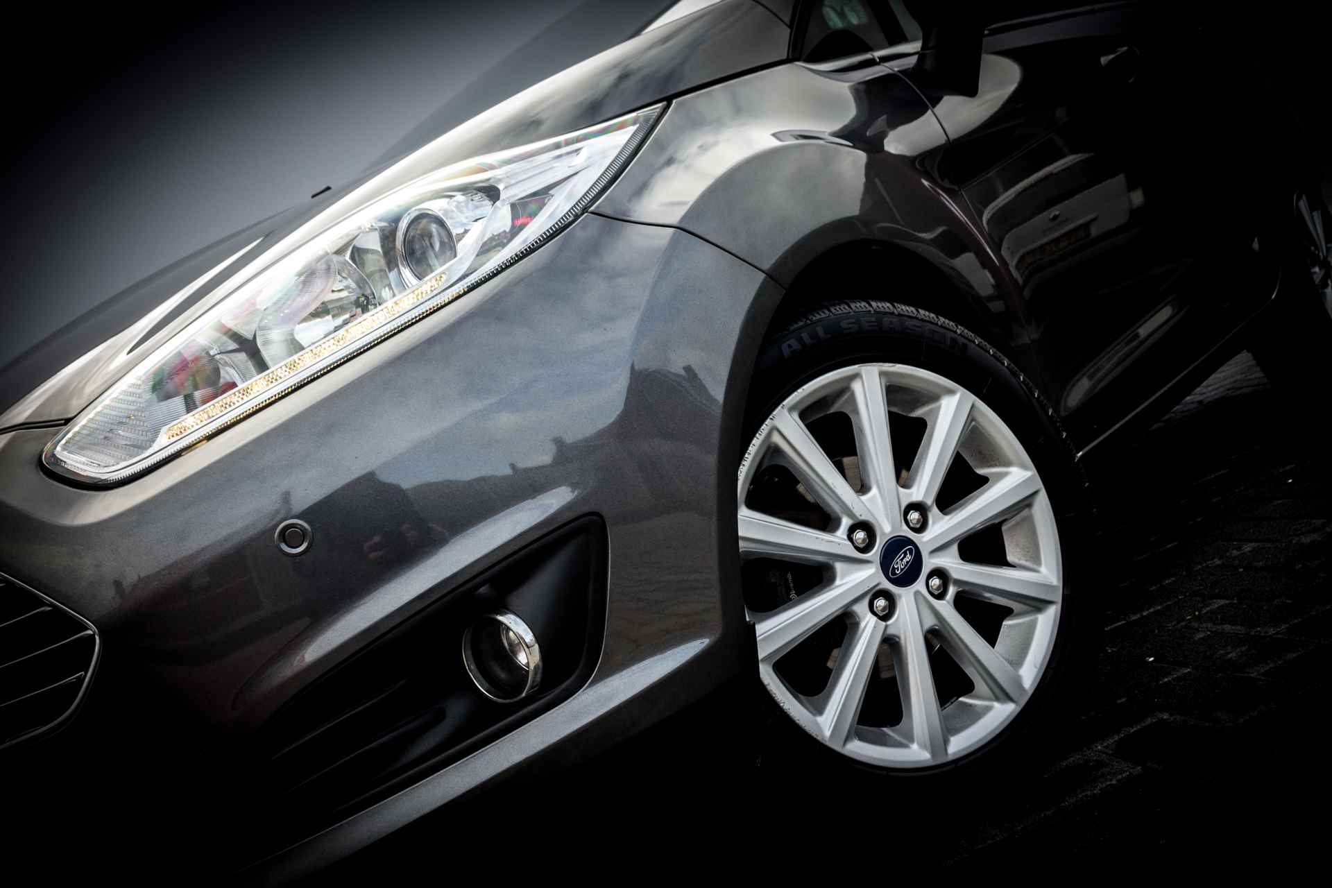 Ford Fiesta 1.0 101 PK EcoBoost Titanium AUTOMAAT DB-Riem Verv- 1 e EIGN | Navigatie | DAB | 16' LMV | PDC Achter | Airco | - 6/25