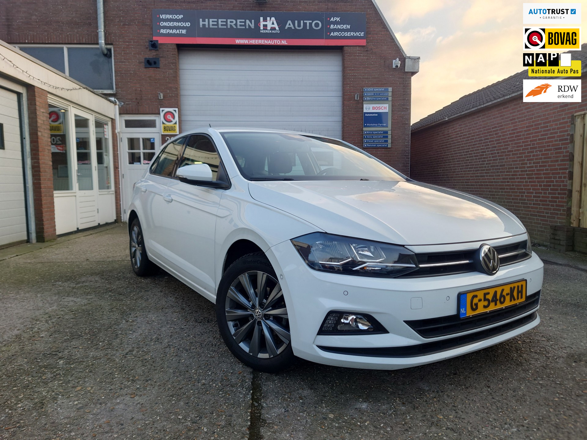 Volkswagen Polo 1.0 TSI Comfortline Business, 1e Eigenaar, Dealer onderhouden, Carplay, Navigatie, Automaat