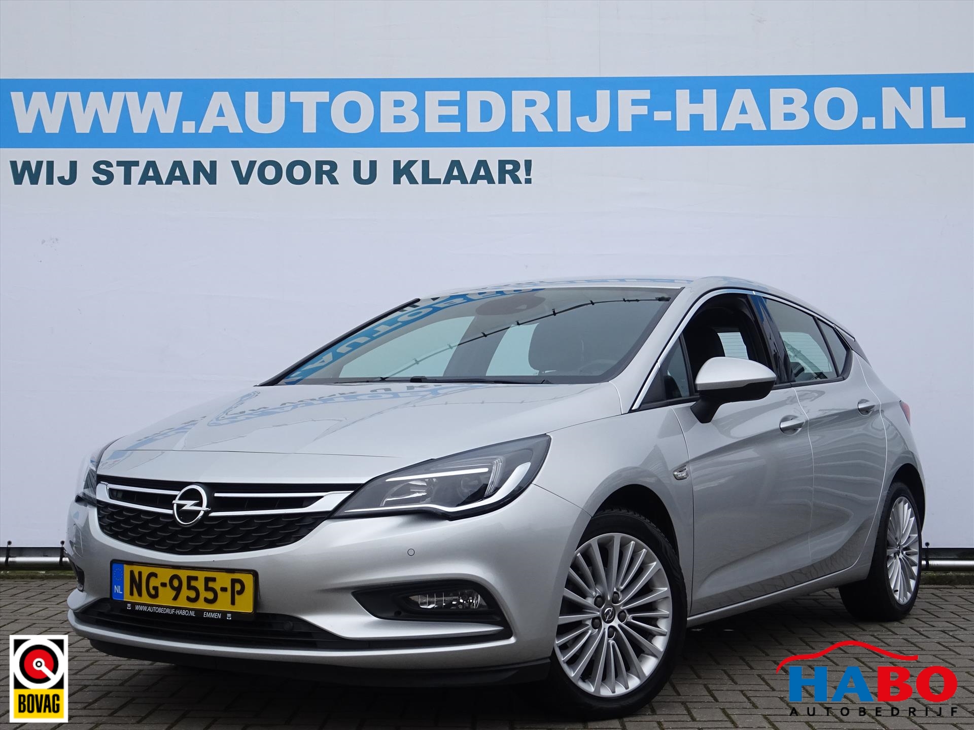 Opel Astra 1.0 TURBO INNOVATION 5DRS ECC/CRUISE/NAV/REGEN.SENS/PARK.SENS/LMV/AFN.TREKHAAK bij viaBOVAG.nl