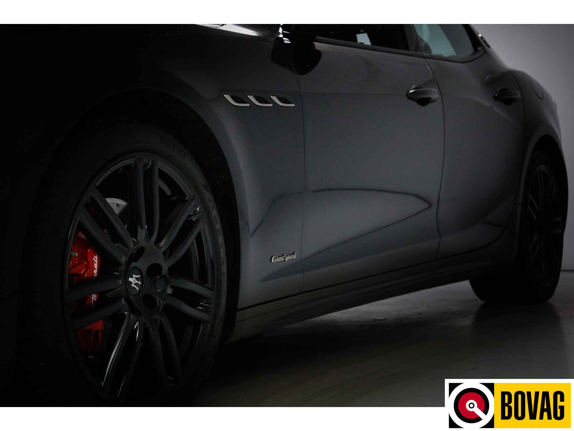 Maserati Ghibli 3.0 V6 S Q4 GranLusso 430 PK Volledig dealer onderhouden, Led, Softclose, Navigatie, Leer - 37/46