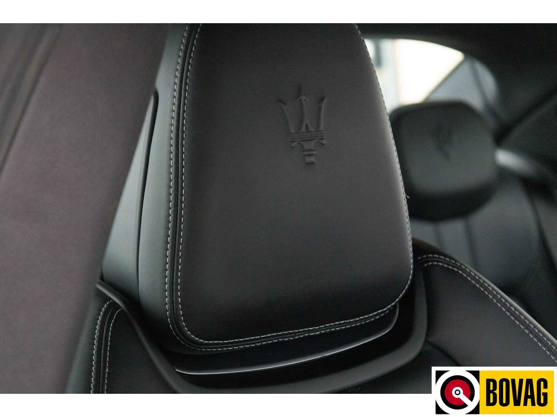 Maserati Ghibli 3.0 V6 S Q4 GranLusso 430 PK Volledig dealer onderhouden, Led, Softclose, Navigatie, Leer - 13/46