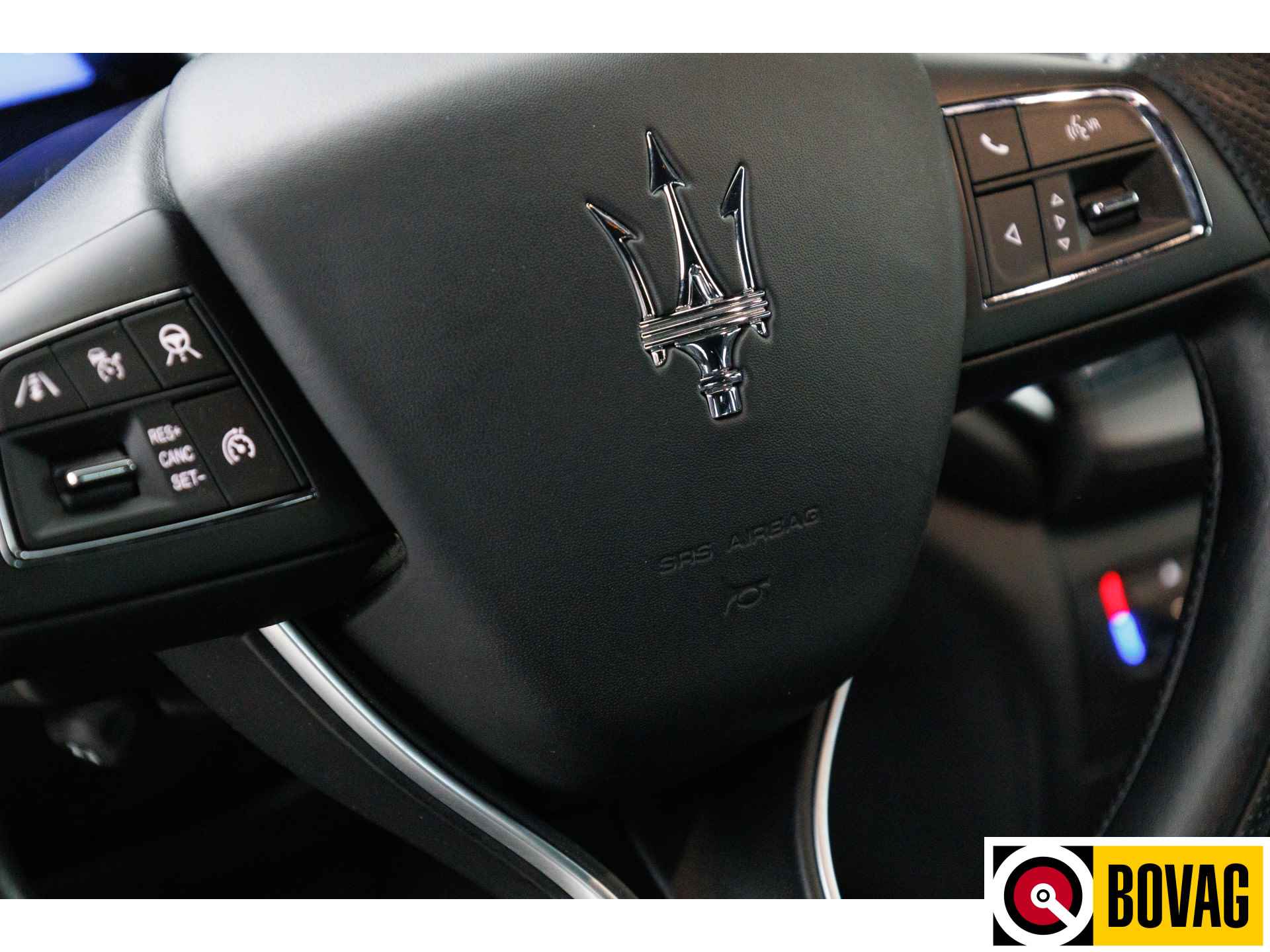 Maserati Ghibli 3.0 V6 S Q4 GranLusso 430 PK Volledig dealer onderhouden, Led, Softclose, Navigatie, Leer - 21/46