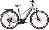 CUBE TOURING HYBRID PRO 625 PEARLYSILVER Mixed Pearlysilver/black TM 54cm TM 2025