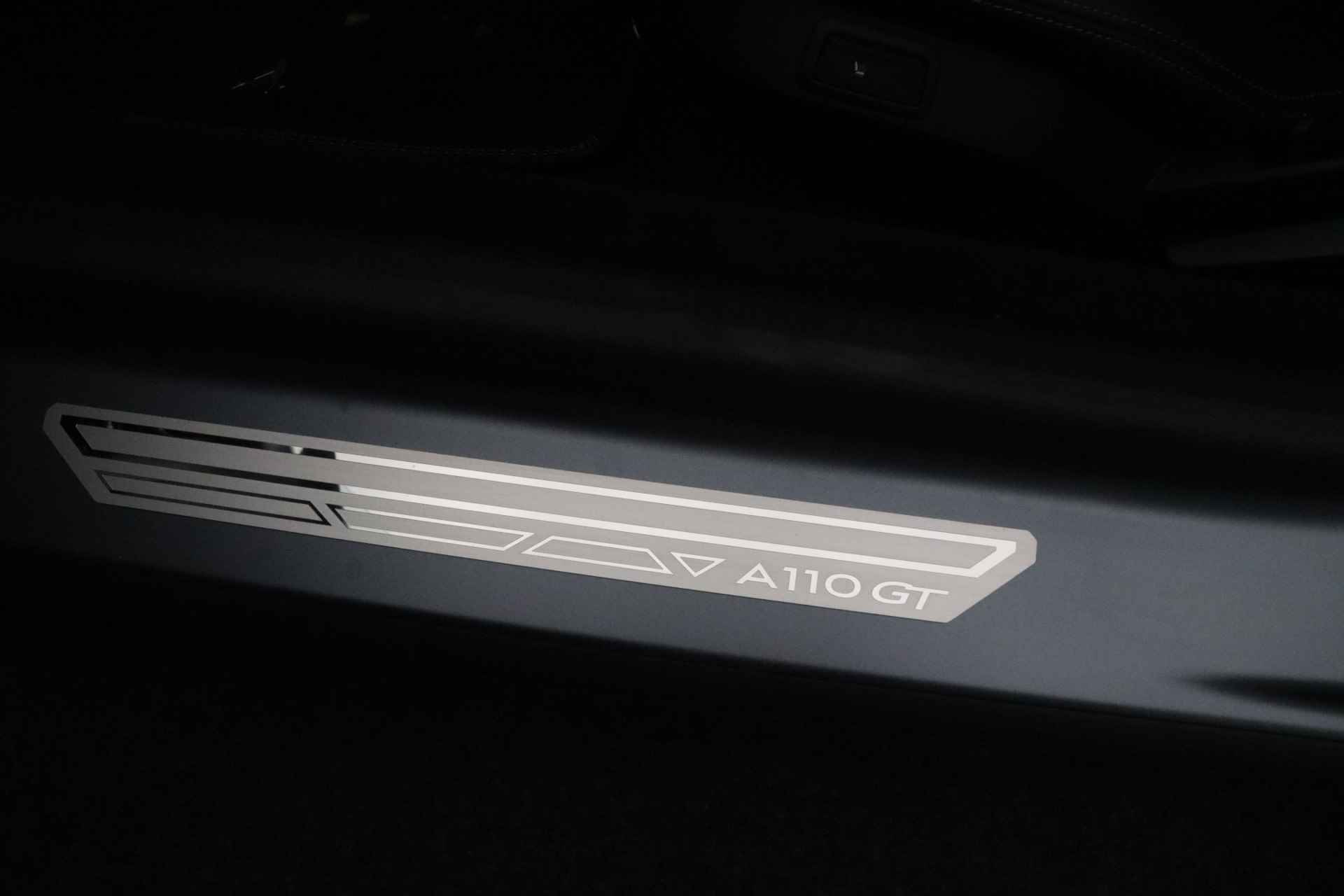 ALPINE A110 GT 300pk Turbo NIEUW | Camera | Stoelverwarming | Sportuitlaat | Microfibre pakket - 31/81