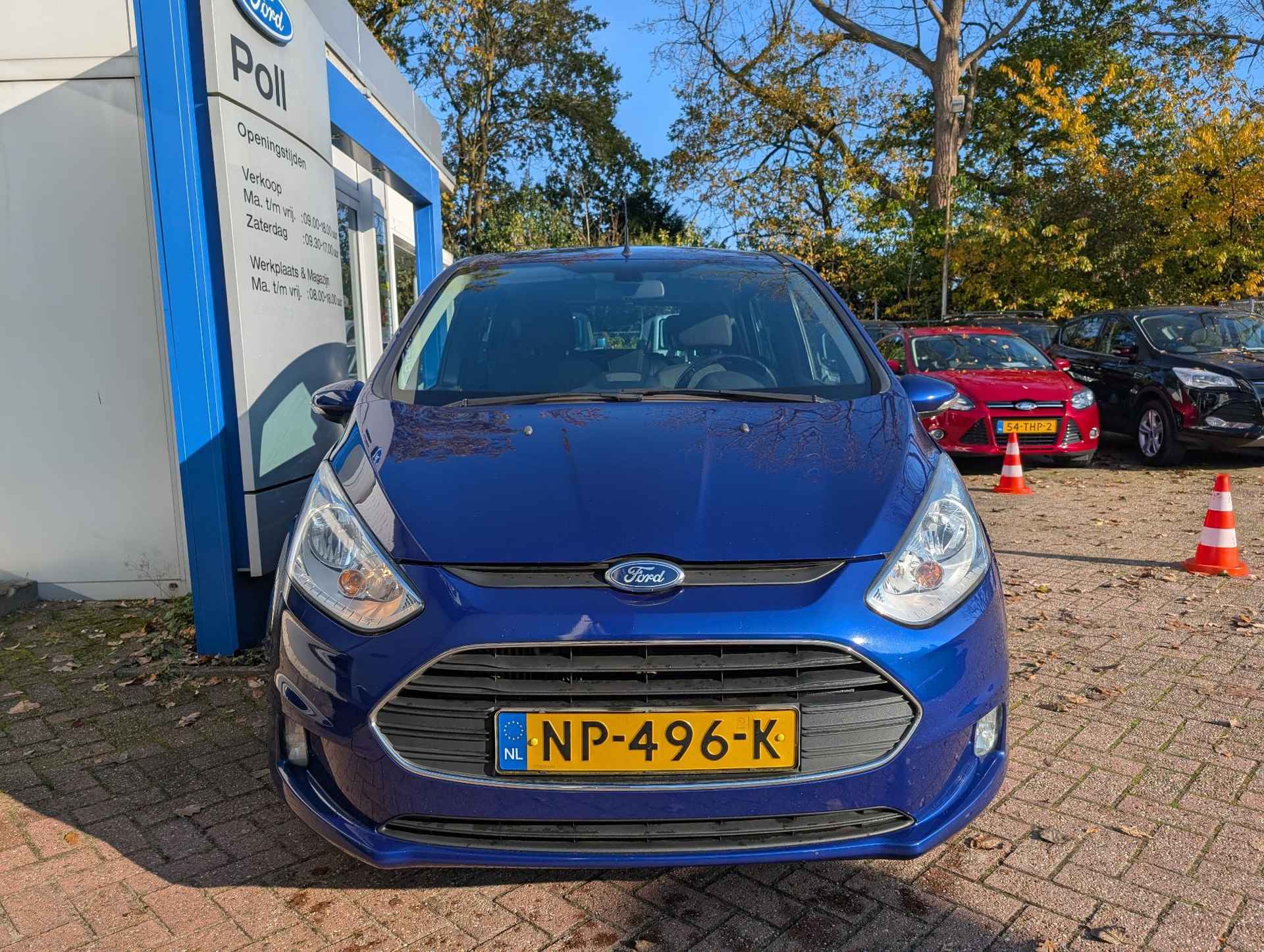 Ford B-Max 1.0 EcoBoost 100pk Style Navi Trekhaak Bluetooth Lichtmetalen velgen Zijschuifdeuren - 2/30