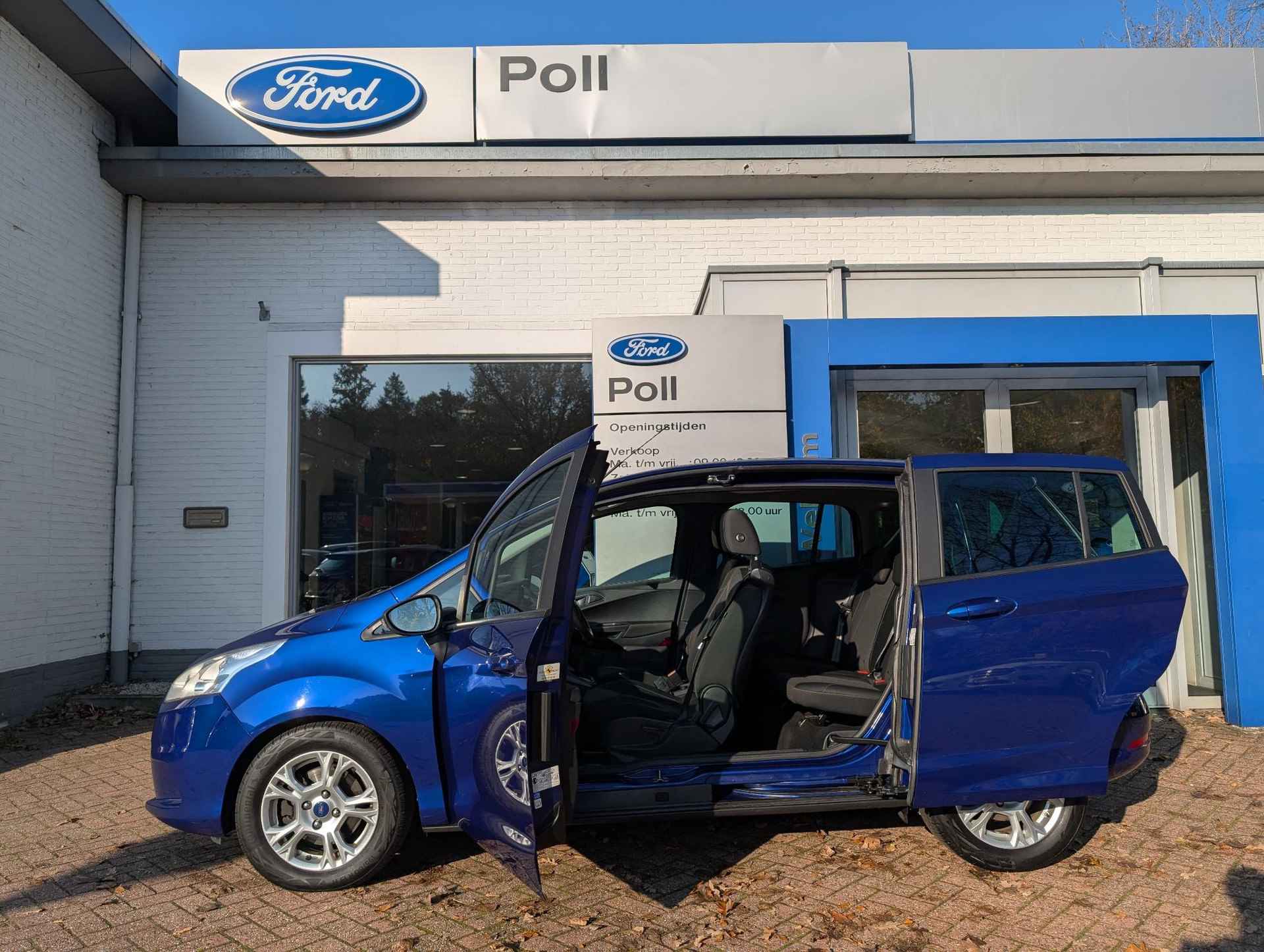 Ford B-Max 1.0 EcoBoost 100pk Style Navi Trekhaak Bluetooth Lichtmetalen velgen Zijschuifdeuren - 3/30