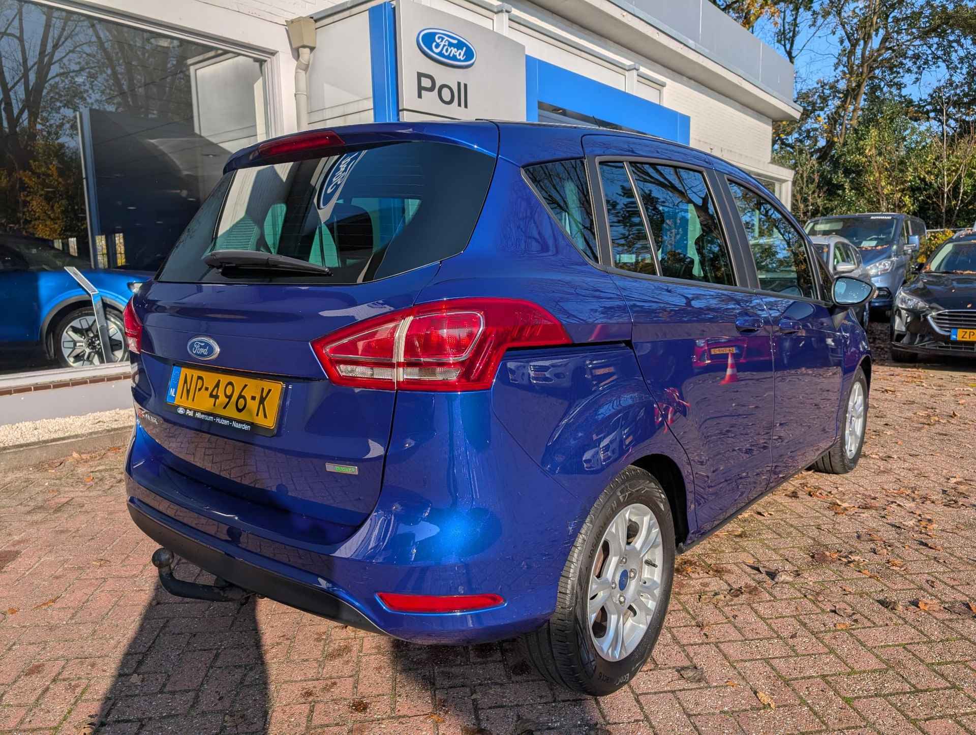 Ford B-Max 1.0 EcoBoost 100pk Style Navi Trekhaak Bluetooth Lichtmetalen velgen Zijschuifdeuren - 6/30