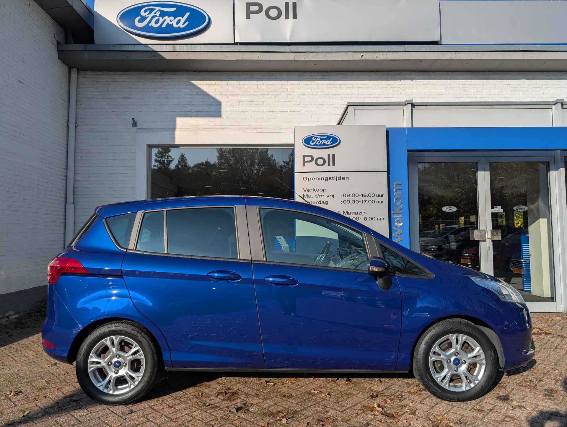 Ford B-Max 1.0 EcoBoost 100pk Style Navi Trekhaak Bluetooth Lichtmetalen velgen Zijschuifdeuren - 7/30