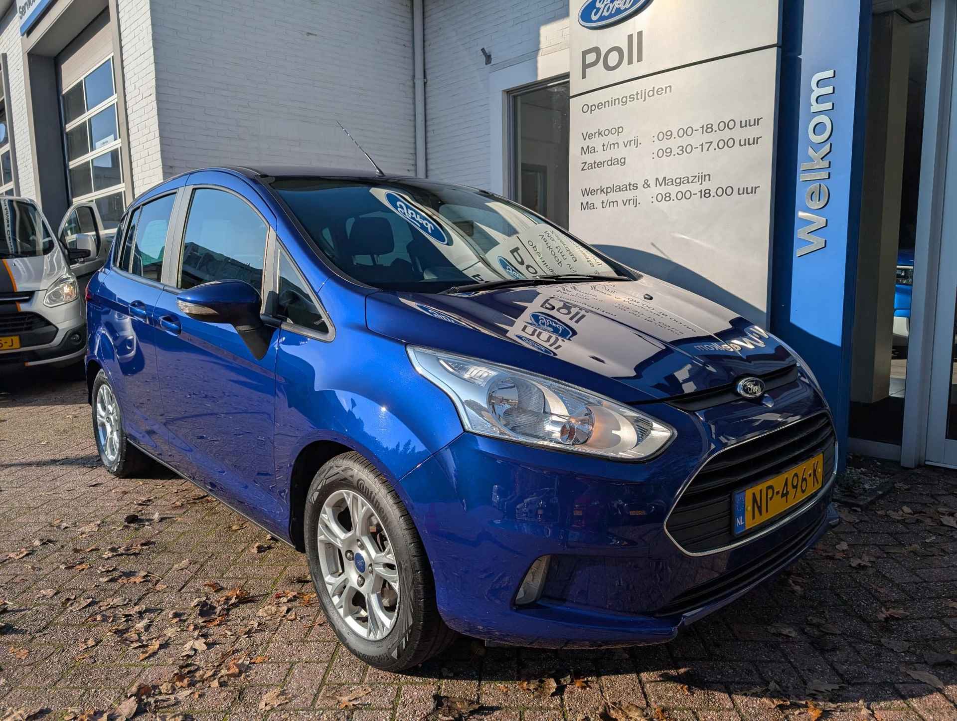 Ford B-Max 1.0 EcoBoost 100pk Style Navi Trekhaak Bluetooth Lichtmetalen velgen Zijschuifdeuren - 8/30