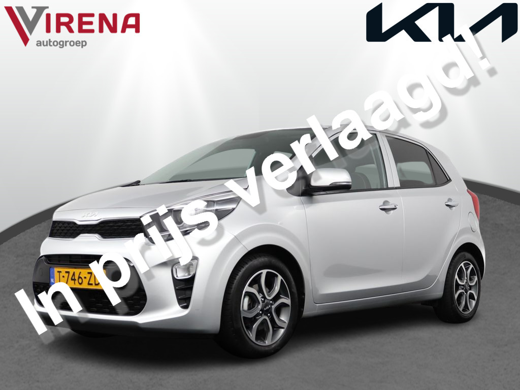 Kia Picanto 1.0 DPi DynamicPlusLine - Keyless Entry - Cruise Control - Climate Control - Navigatie - Leder - Fabrieksgarantie tot 10-2030