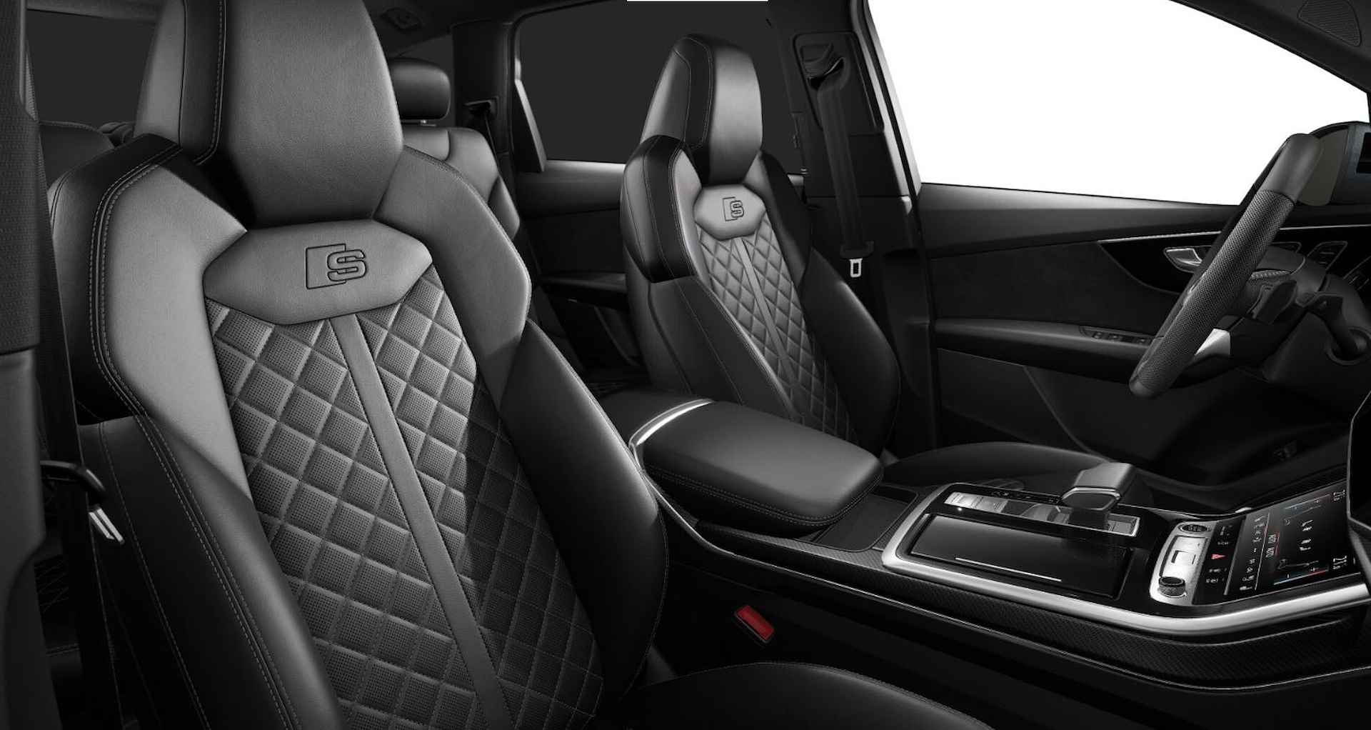 Audi Q7 60 TFSI e 490pk quattro Pro Line S Competition | Panoramadak | Head Up | S-sportstoelen | Stoelventilatie | Trekhaak | Bang & Olufsen | Servo | Carbon | Assistentiepakket plus | 22" LM velgen | Laserlicht - 5/6