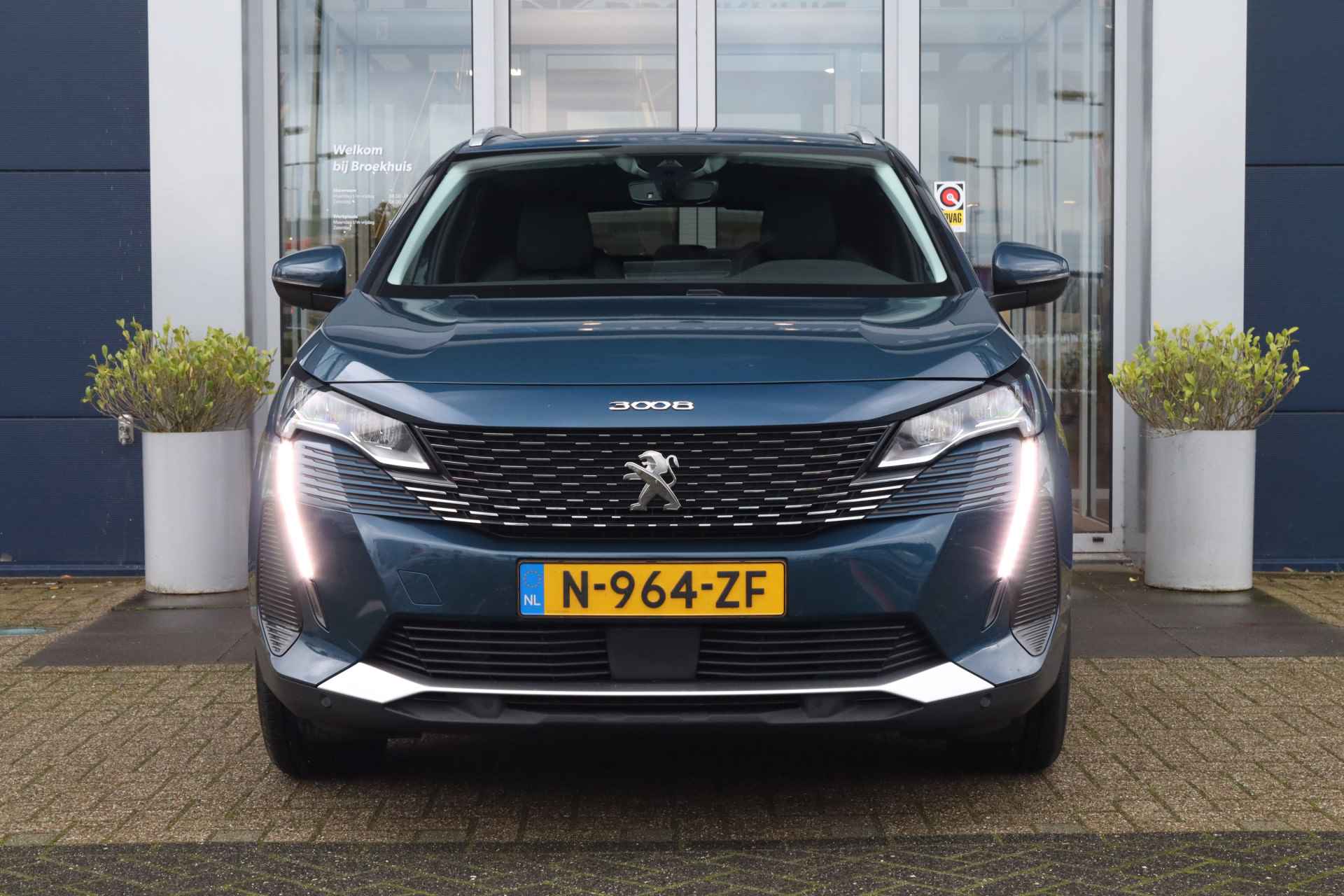 Peugeot 3008 1.6 HYbrid 225-PK Allure Pack | Elektr. Achterklep | Stoelverwarming | ACC | Camera | Keyless | Navi - 12/45