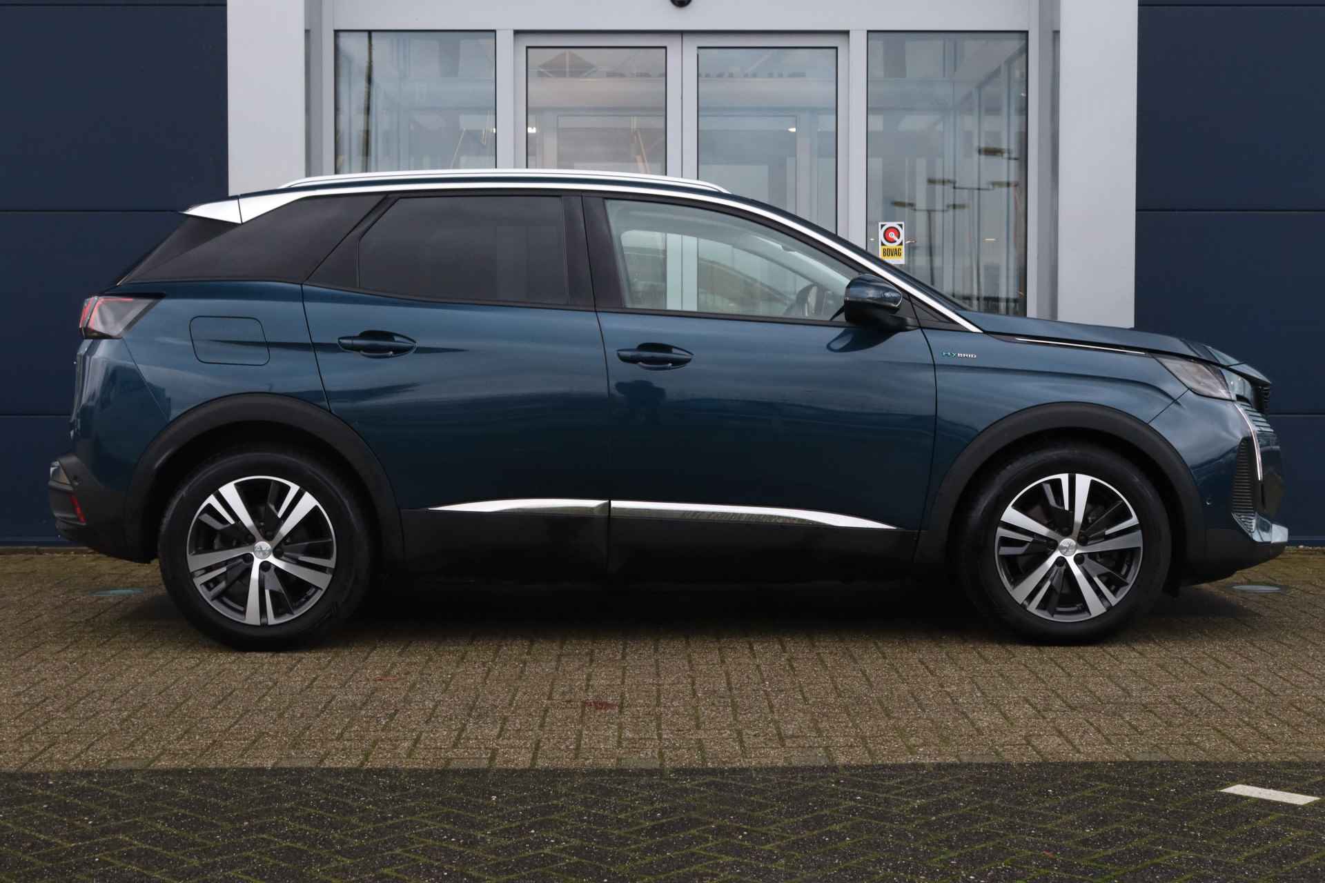 Peugeot 3008 1.6 HYbrid 225-PK Allure Pack | Elektr. Achterklep | Stoelverwarming | ACC | Camera | Keyless | Navi - 13/45