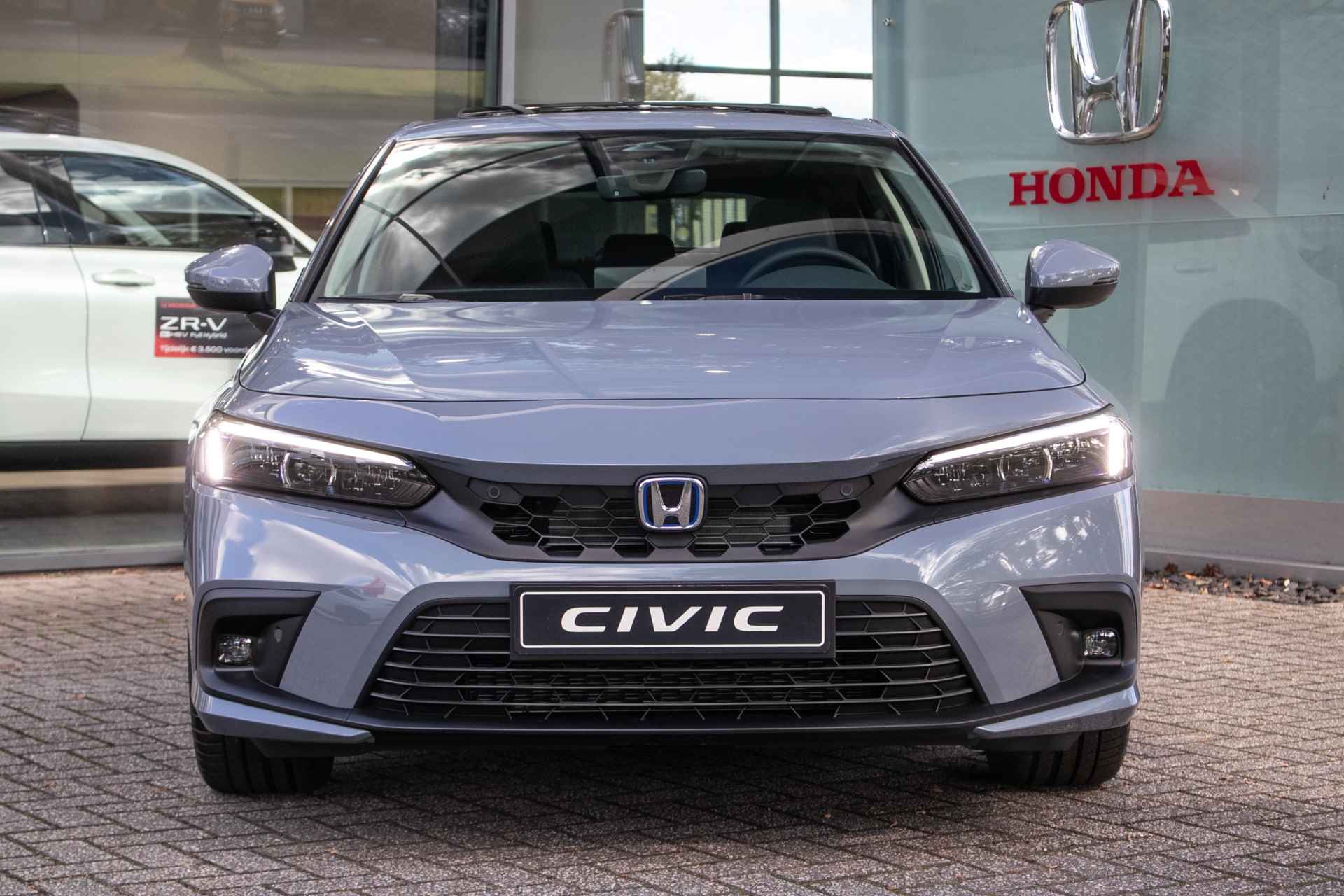 Honda Civic 2.0 e:HEV Advance Automaat - Rijklaarprijs | Honda Sensing | leder | schuif- k dak | Bose - 10/45