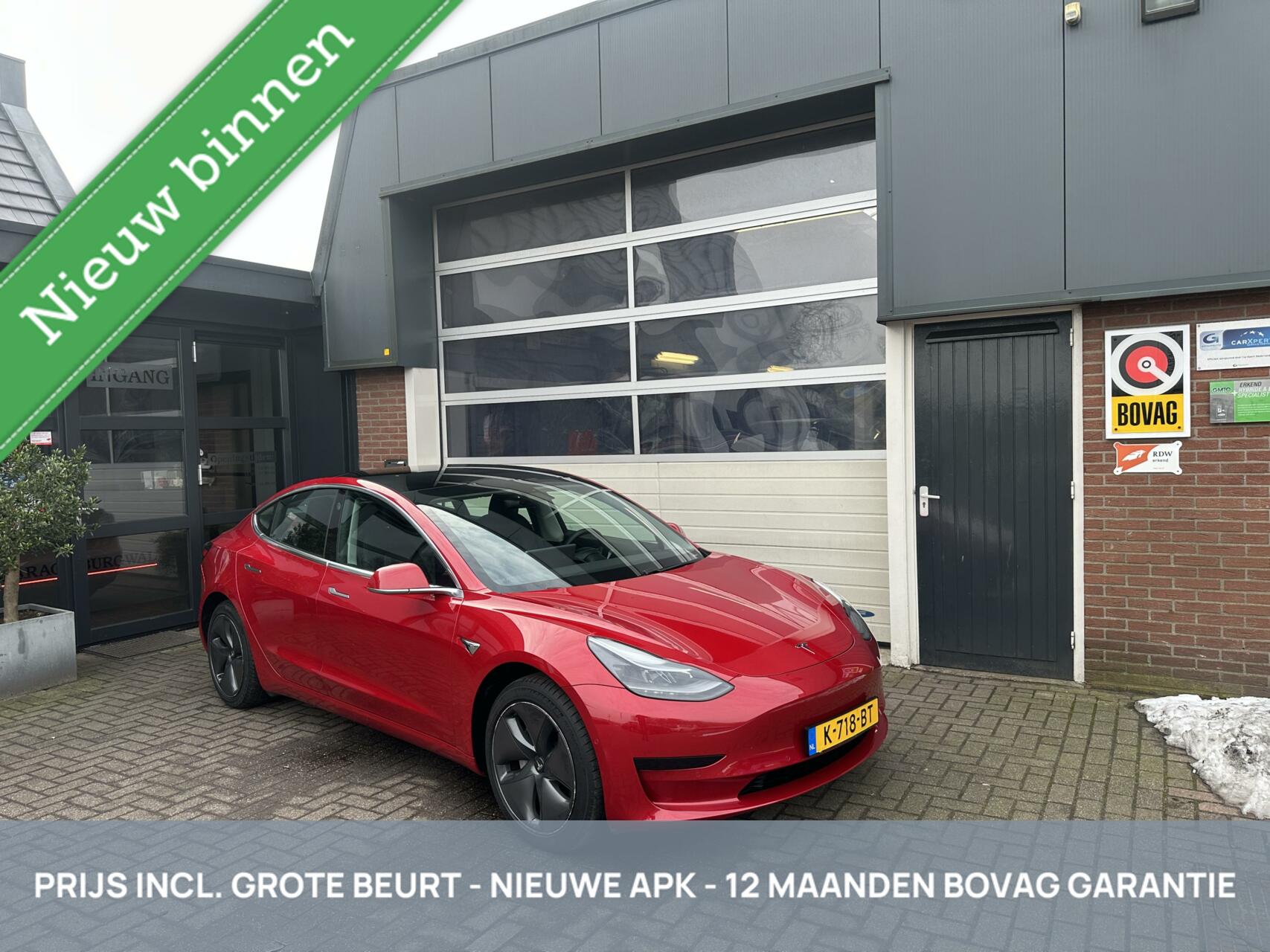 Tesla Model 3 Standard RWD Plus 60 kWh *ALL-IN PRIJS*