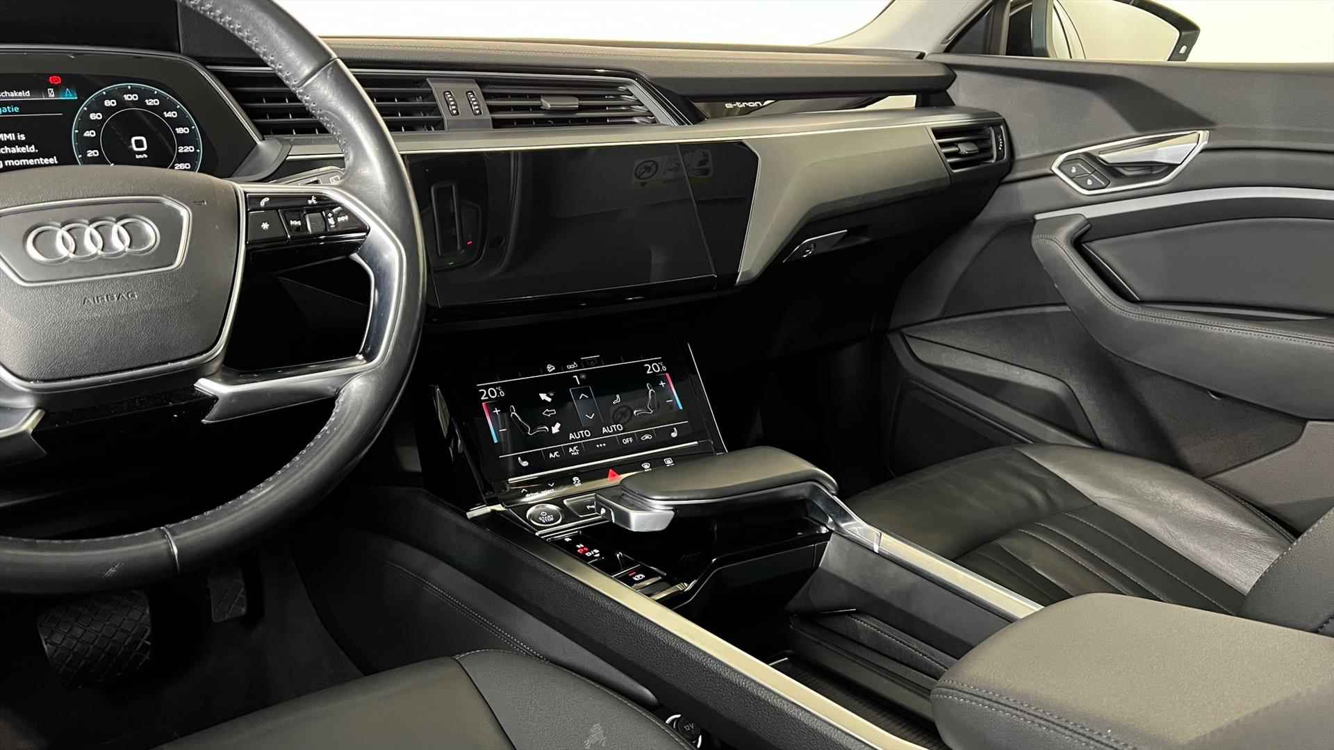 Audi E-Tron 50 quattro 313pk Launch Edition Plus | LEDER| PANORAMADAK| ELECTRISCHE BEDIENBARE ACHTERKLEP - 11/56