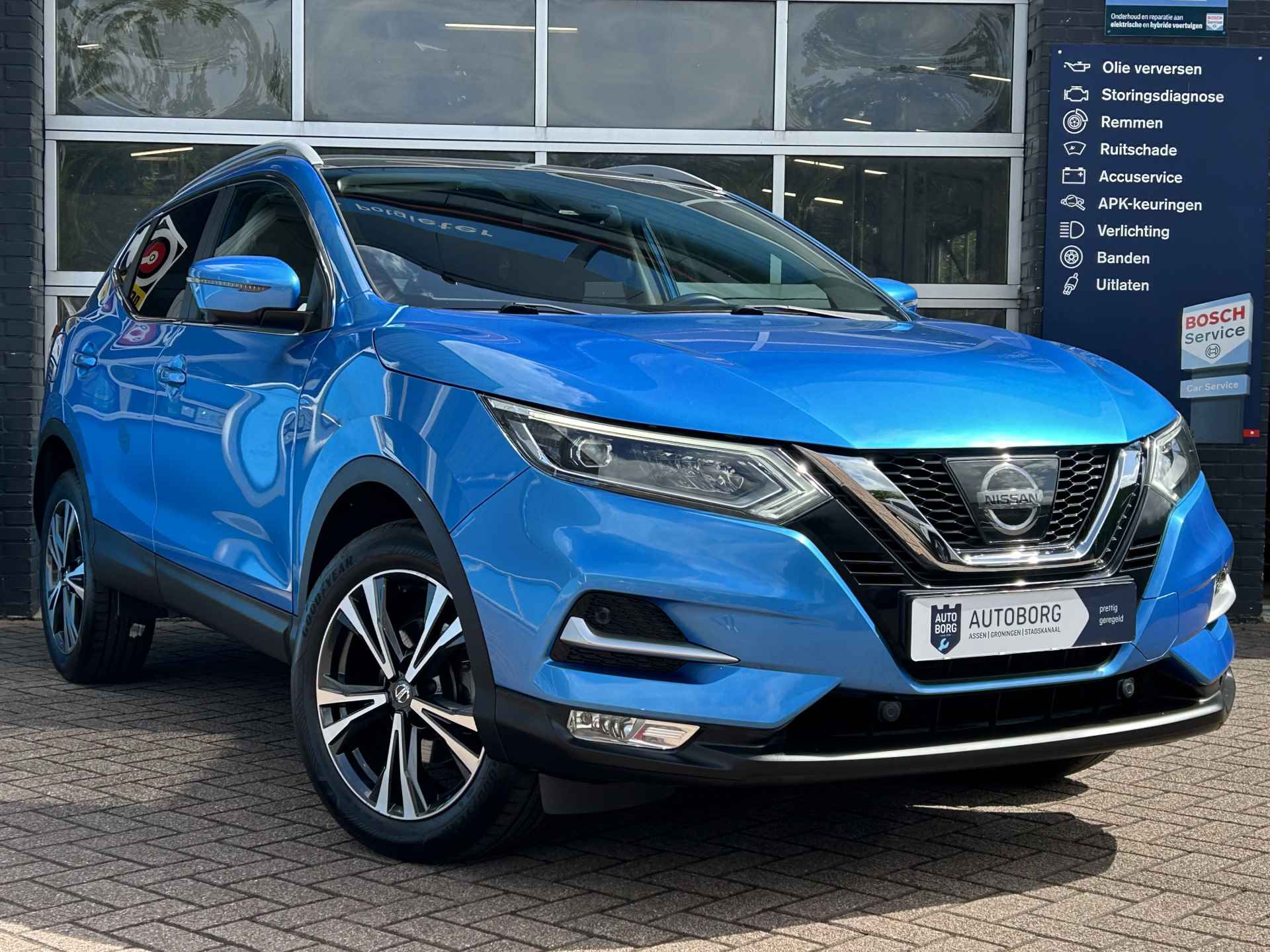 Nissan QASHQAI 1.2 Tekna | 360° Camera | Panoramadak | Cruise Control | LED | Navigatie | Rijklaar + 12 Maand BOVAG Garantie - 34/42