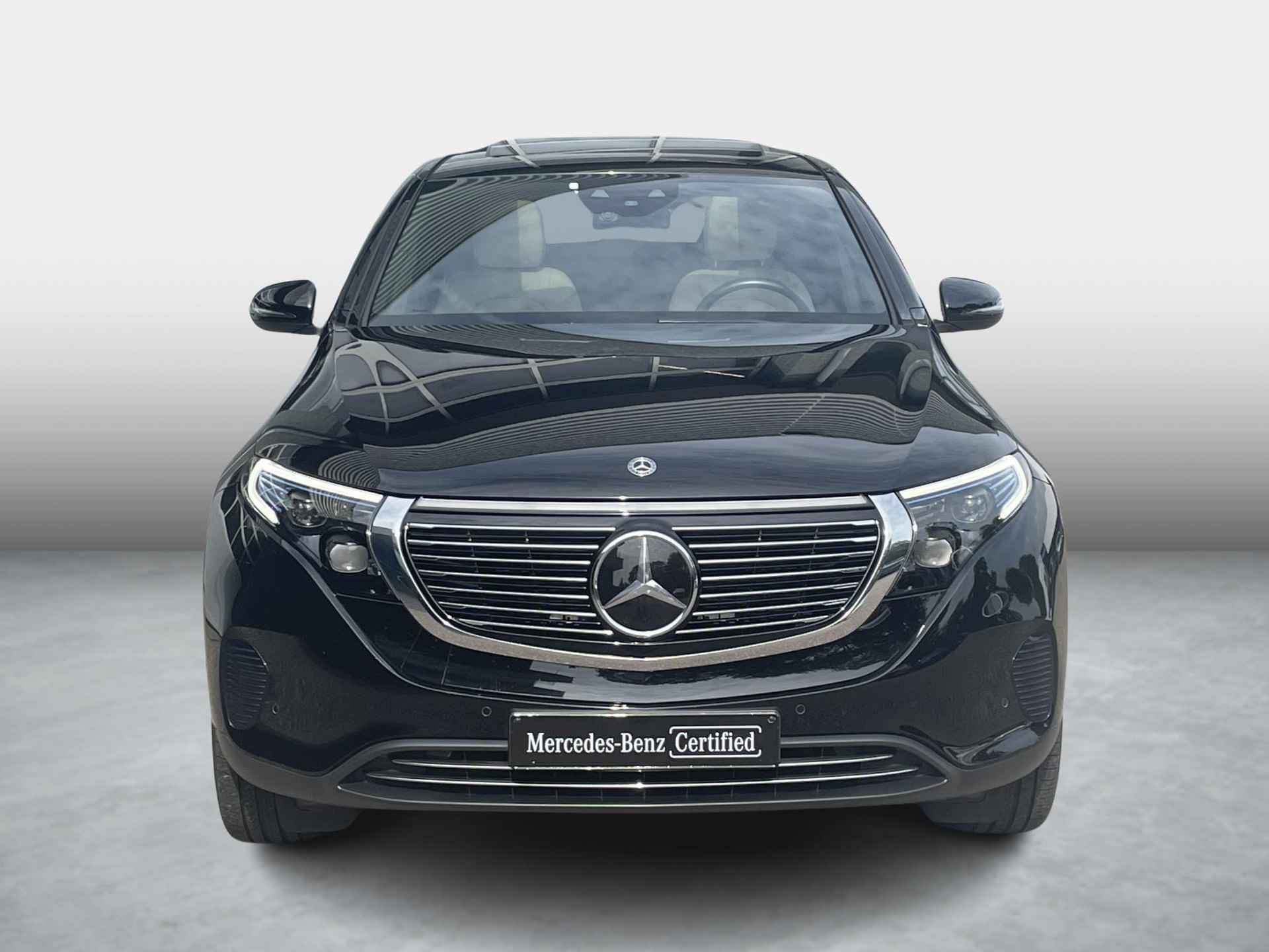 Mercedes-Benz EQC 400 4MATIC | Beige Leer | Schuifdak - 4/36