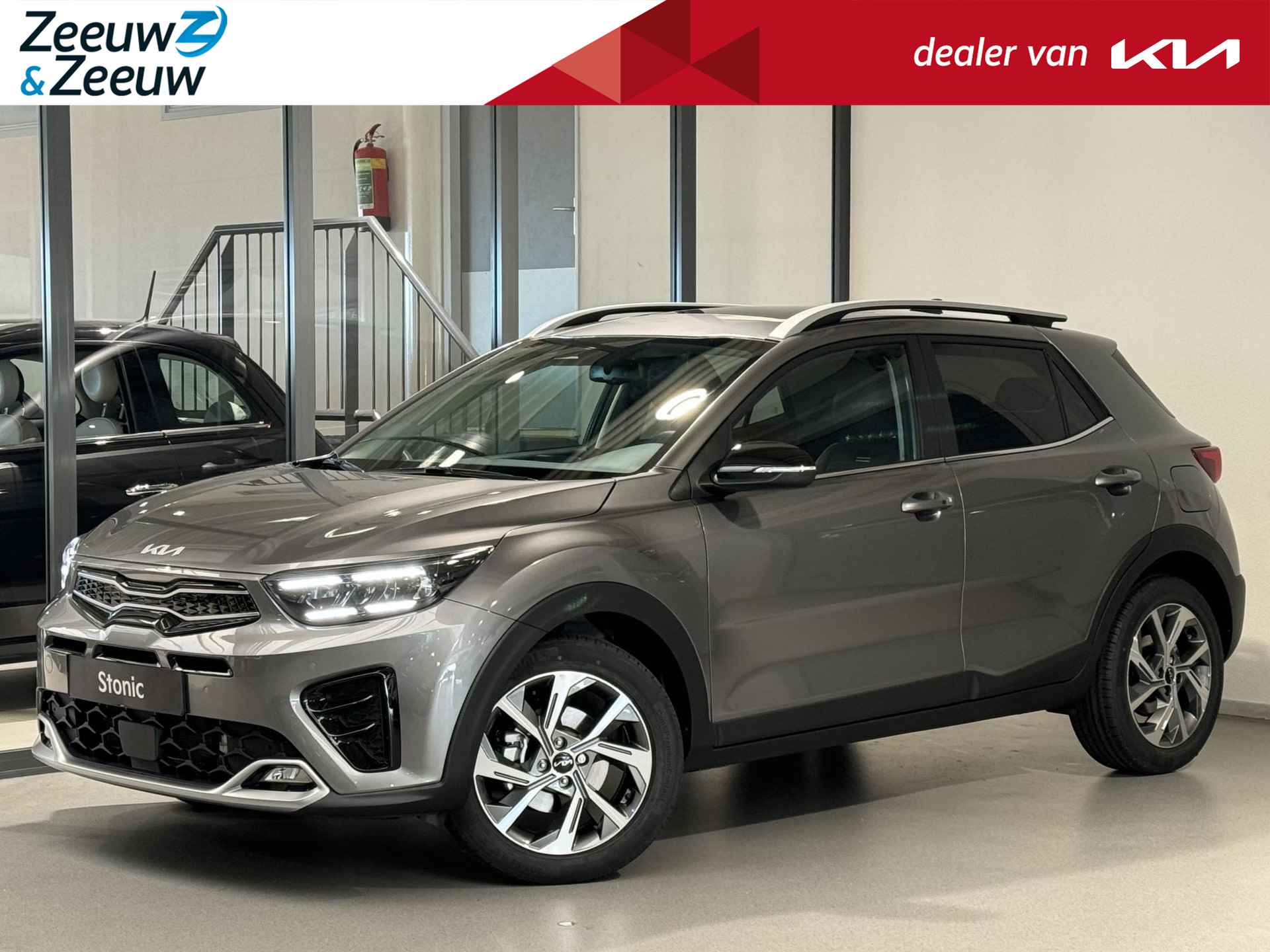 Kia Stonic 1.0 T-GDi MHEV GT-PlusLine | Automaat | Nu te bestellen! | Niet op voorraad | Adaptive cruise | Schuif/kanteldak | Dodehoek detectie | Sensoren voor en achter - 1/35