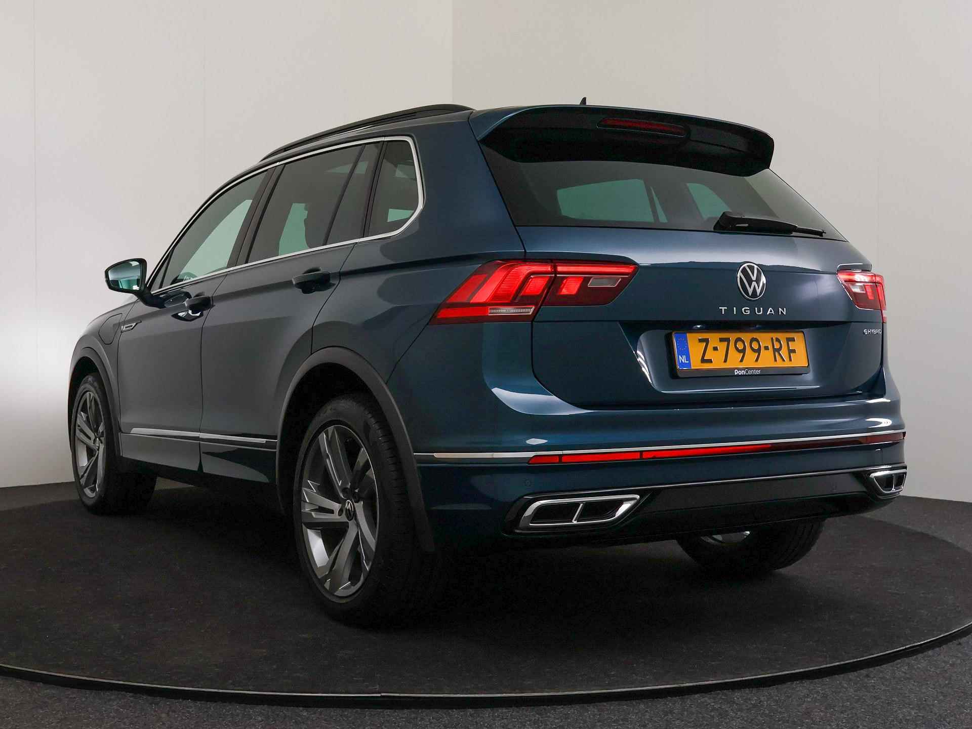 Volkswagen Tiguan 1.4 TSI 245PK eHybrid R-Line Business+ DSG |  Pano.Dak | Camera | Keyless | Side Assist | Navi | Apple CarPlay | Adaptive Cruise | - 8/56