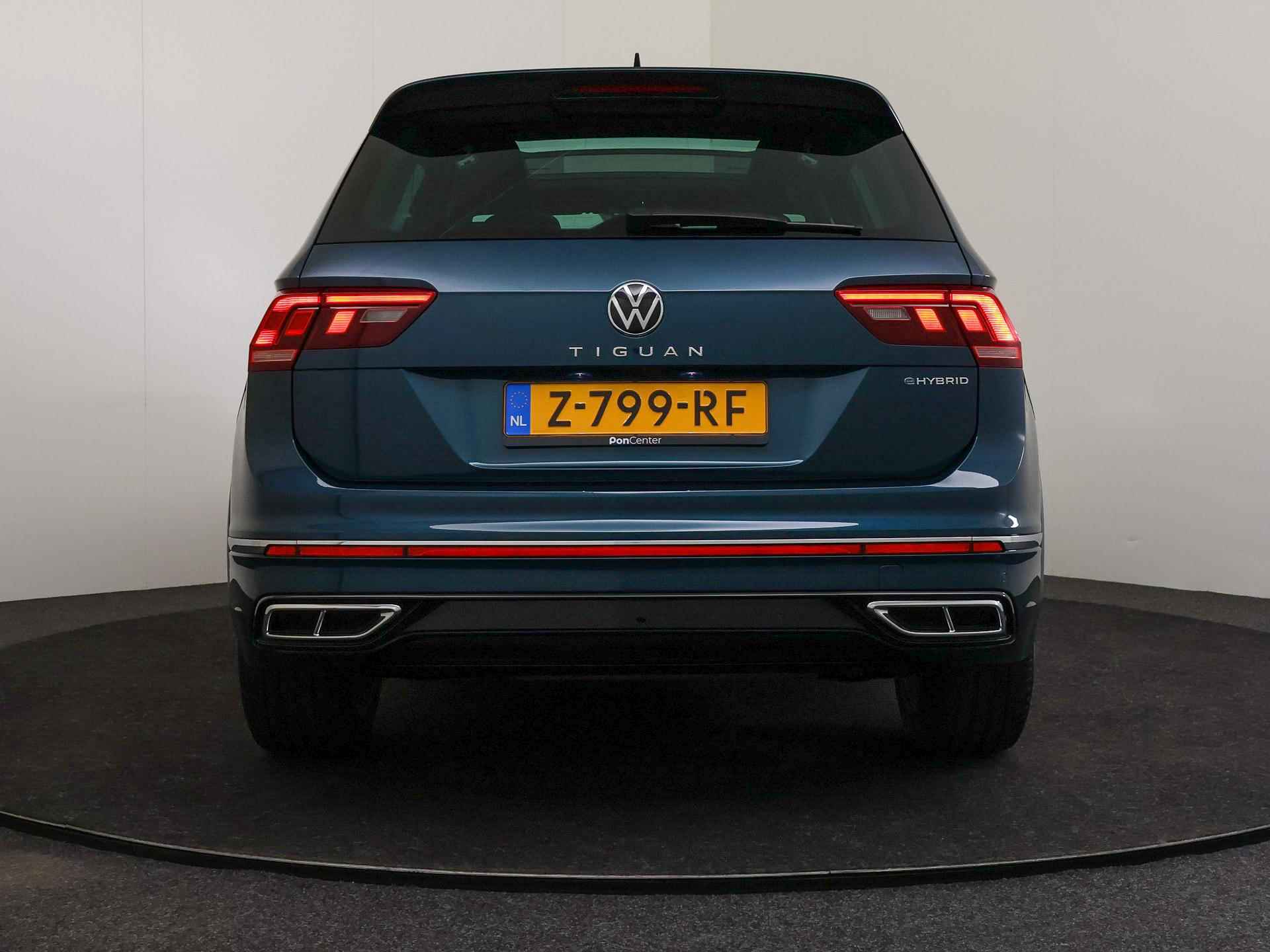 Volkswagen Tiguan 1.4 TSI 245PK eHybrid R-Line Business+ DSG |  Pano.Dak | Camera | Keyless | Side Assist | Navi | Apple CarPlay | Adaptive Cruise | - 9/56