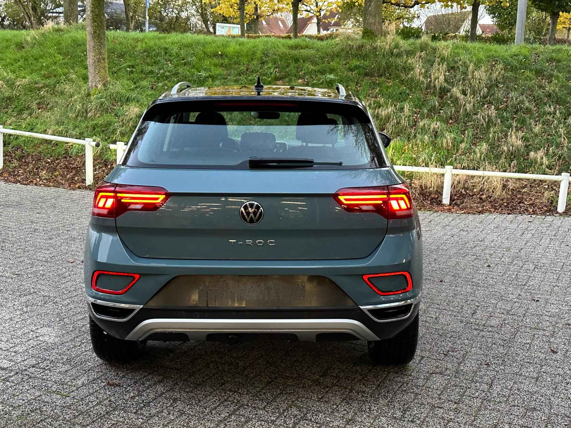 Volkswagen T-Roc 1.5 TSI style 150pk -stoel-stuurverw. carplay - trekhaak - 5/34