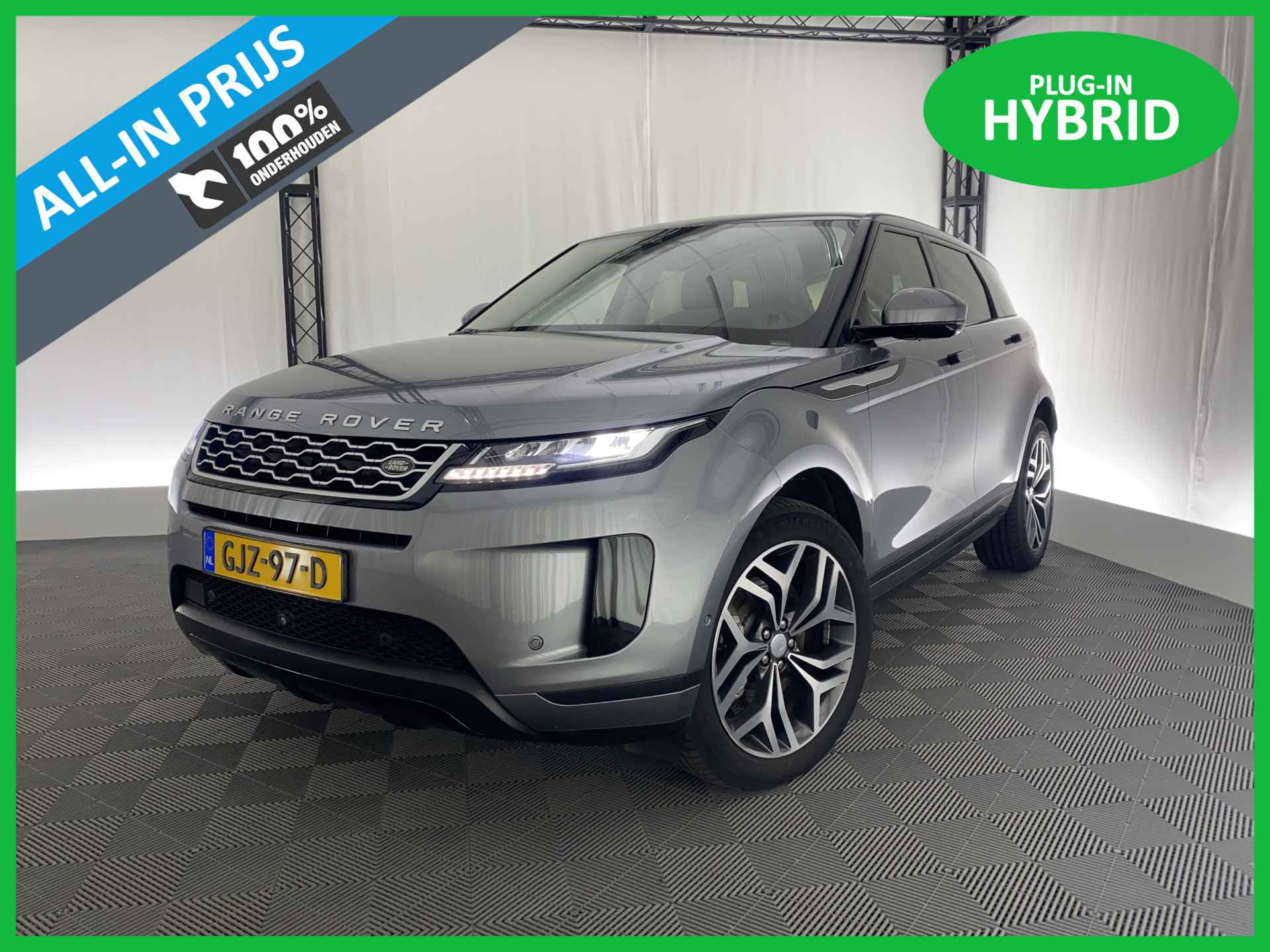 Land Rover Range Rover Evoque 1.5 P300e AWD R-Dynamic S Automaat | Apple Carplay | Navi | Leder | Elek. Stoelen | Max 309 Pk | - 1/38