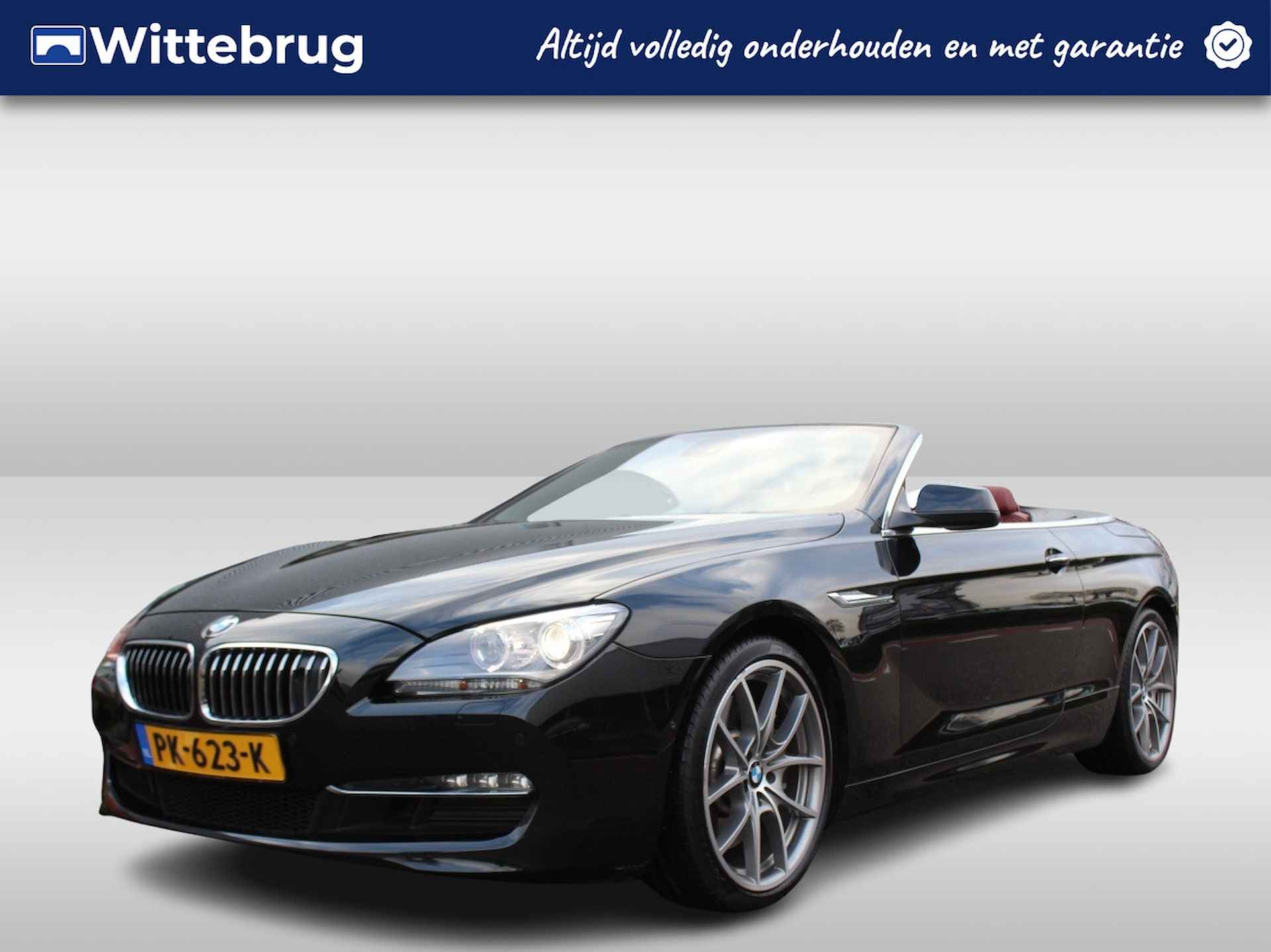 BMW 6 Serie Cabrio 650i High Executive | Adaptive Drive | Head-Up display | Active Steering | Surround View | Night Vision - 1/31