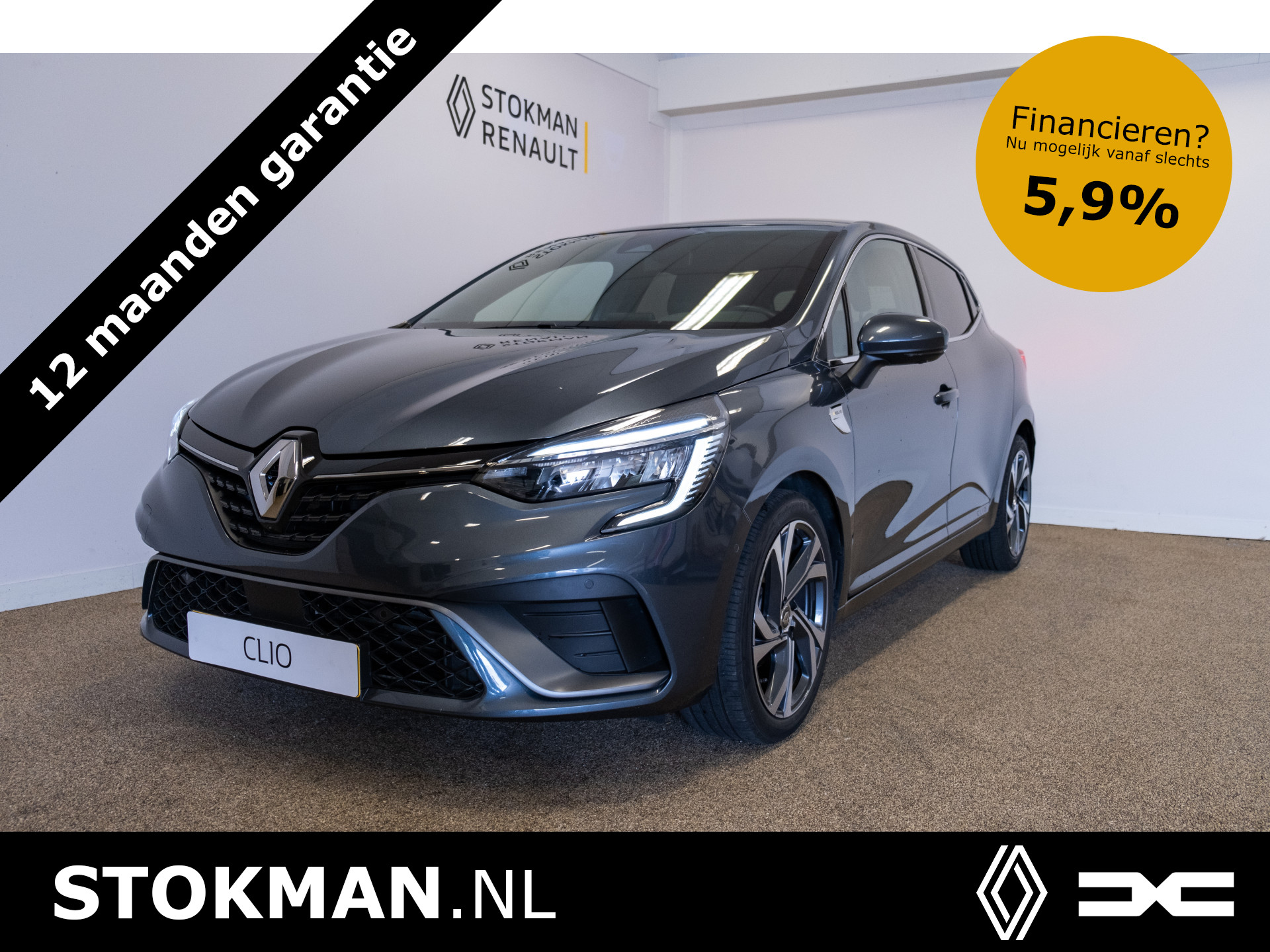 Renault Clio 1.0 TCe R.S. Line | 360 Camera | Easy Parking | Groot scherm | incl. Bovag rijklaarpakket met 12 maanden garantie bij viaBOVAG.nl