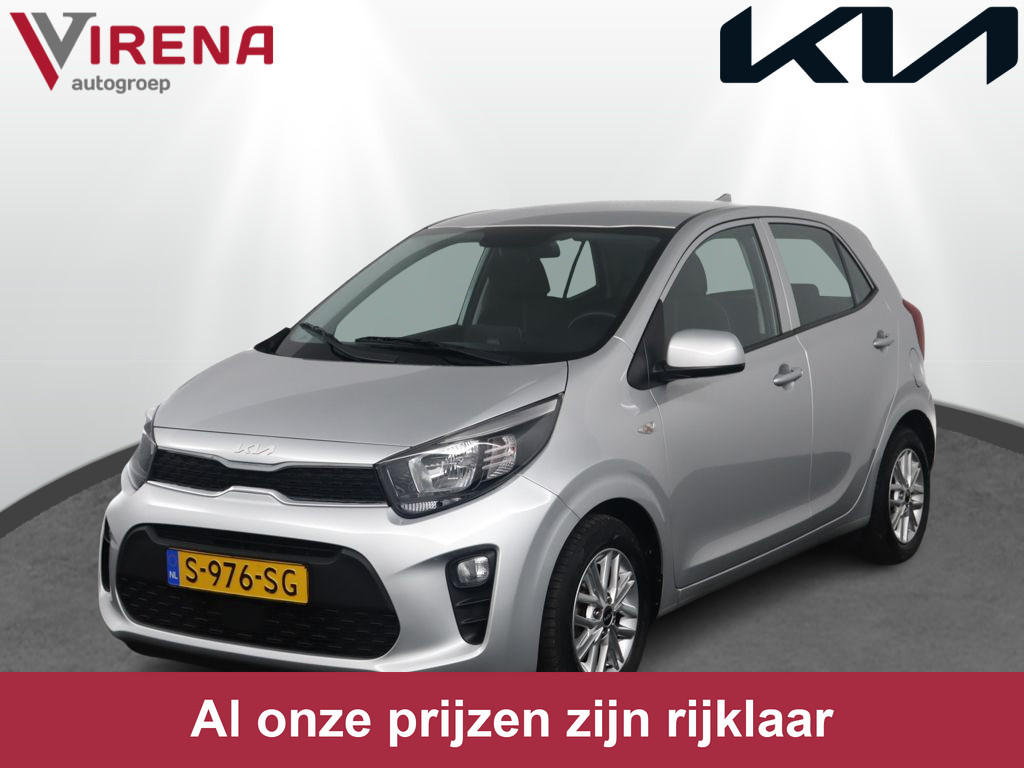 Kia Picanto 1.0 DPi DynamicLine Navigatie via Apple Carplay/Android Auto - Cruise control - Airco - Camera - Fabrieksgarantie tot 04-2033