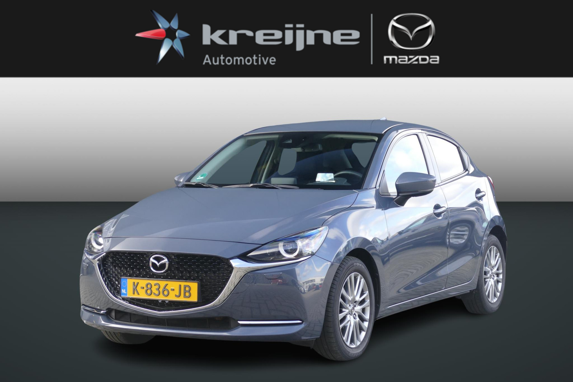 Mazda 2 1.5 Skyactiv-G Luxury | Navi | Cruise | Camera | HUD | Keyless Entry | RIJKLAARPRIJS! | bij viaBOVAG.nl