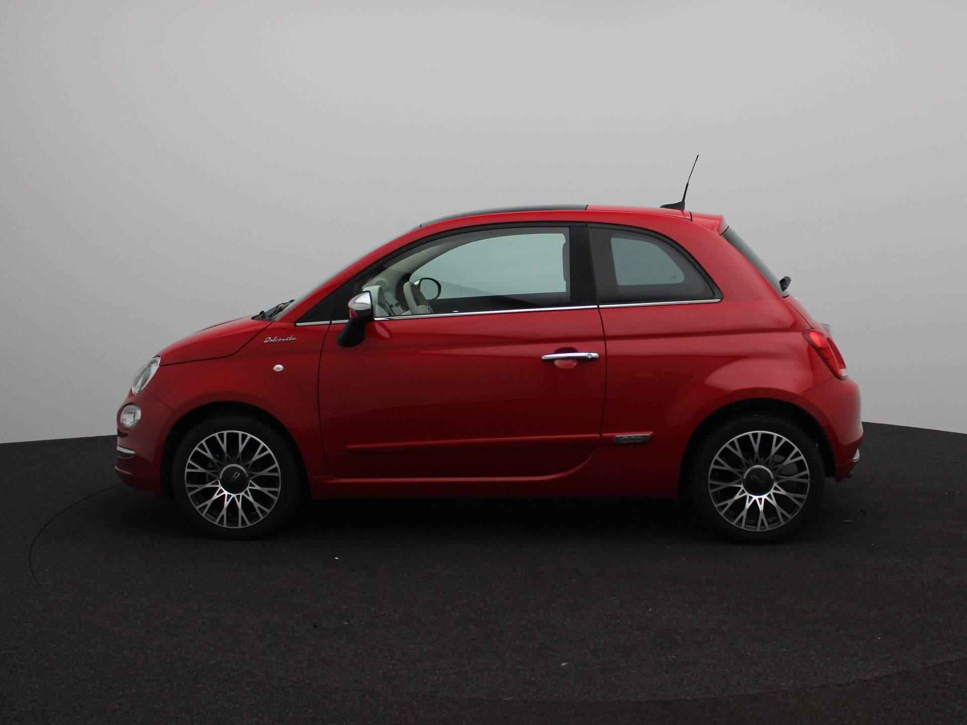 Fiat 500 1.0 Hybrid Dolcevita | Panoramadak | Apple CarPlay | Climate Control | Parkeersensoren | 16'' Velgen | - 5/21