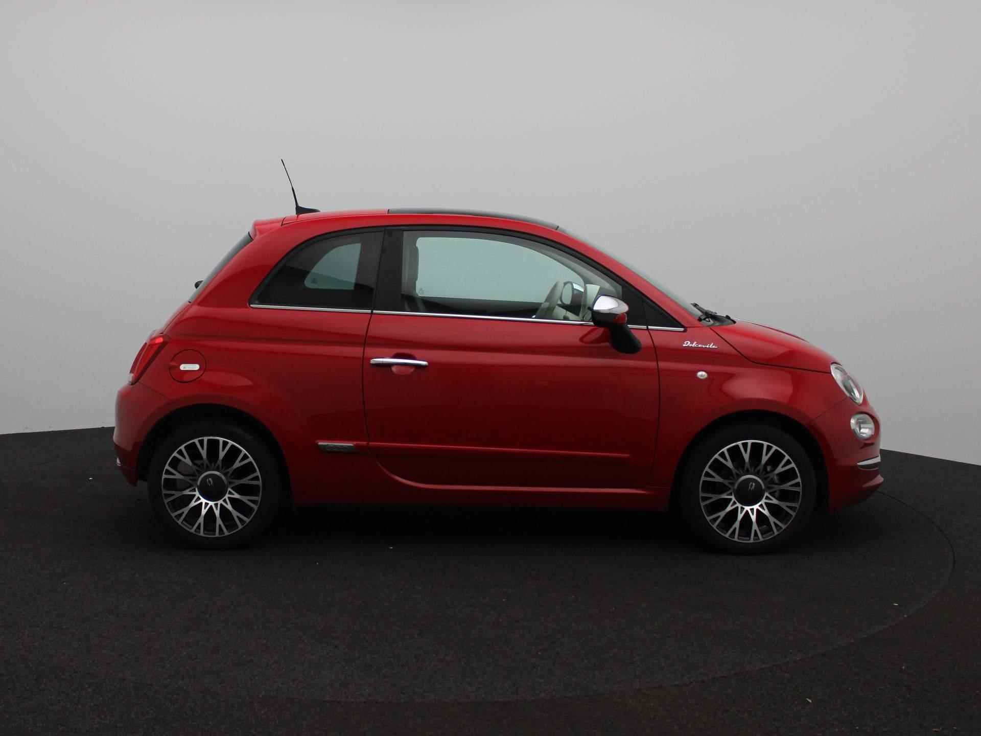 Fiat 500 1.0 Hybrid Dolcevita | Panoramadak | Apple CarPlay | Climate Control | Parkeersensoren | 16'' Velgen | - 7/21