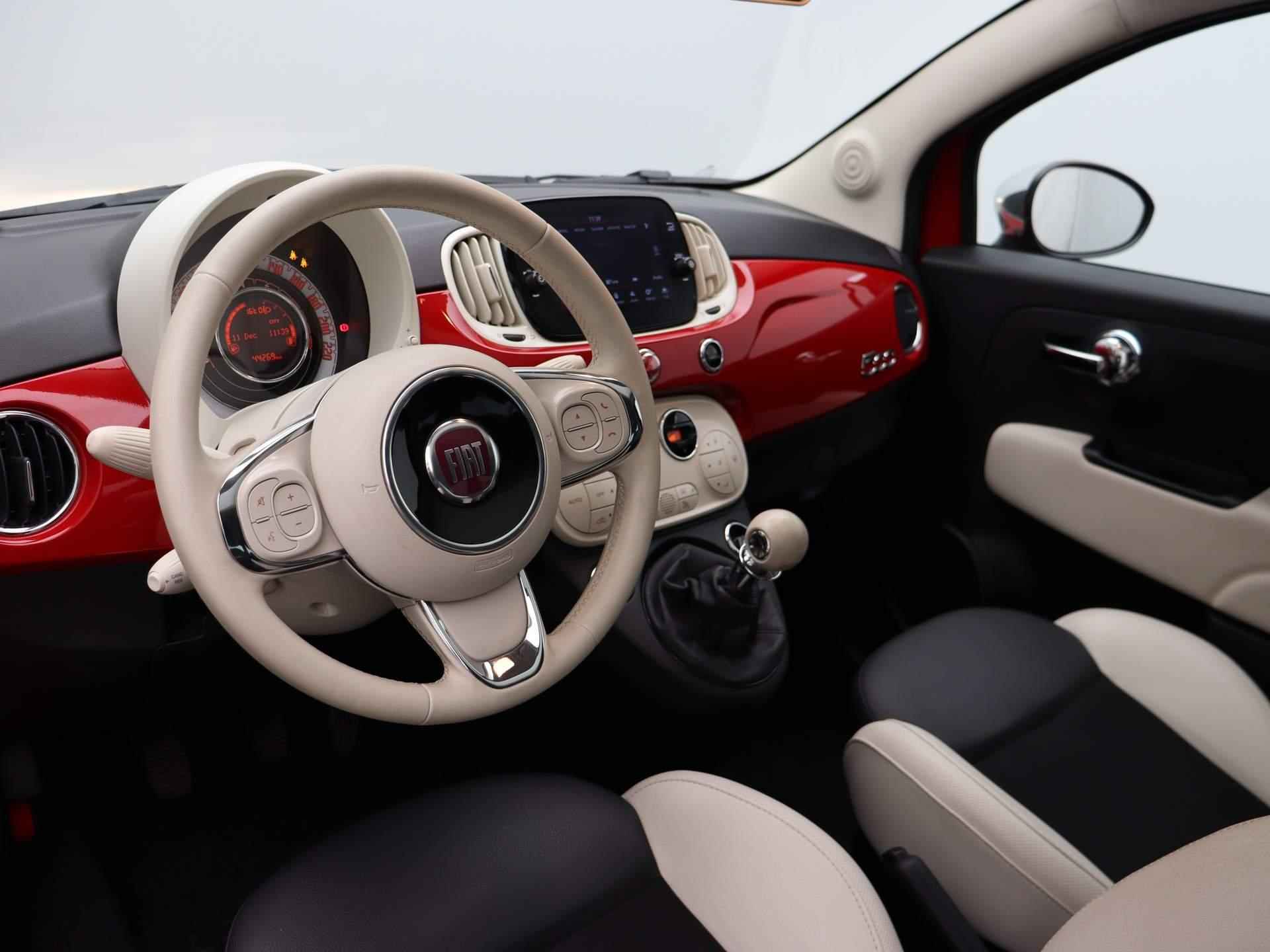 Fiat 500 1.0 Hybrid Dolcevita | Panoramadak | Apple CarPlay | Climate Control | Parkeersensoren | 16'' Velgen | - 18/21