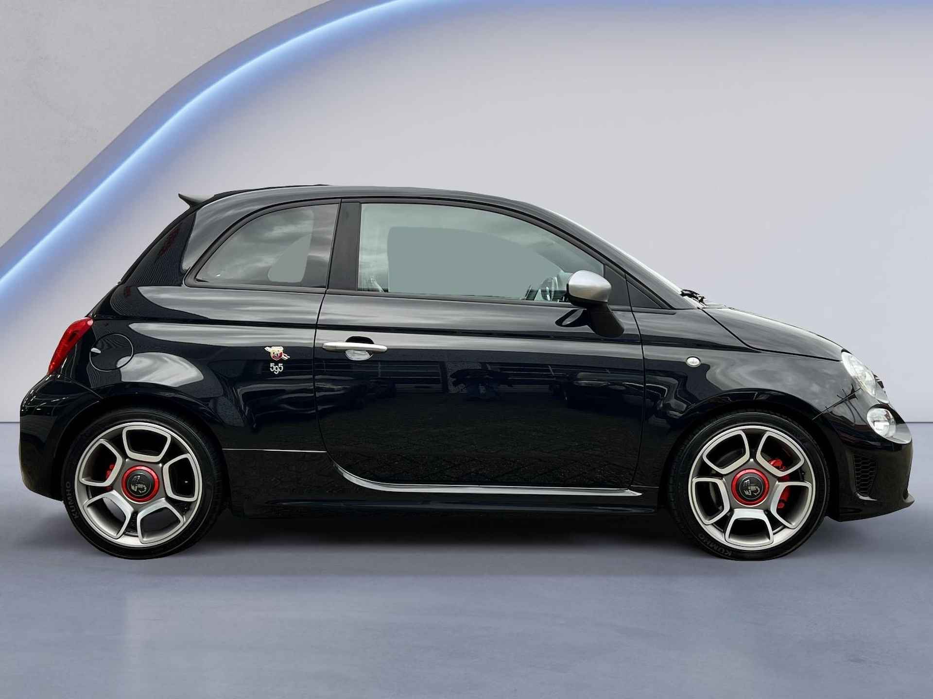 Abarth 500 C 1.4 T-Jet 595 Turismo Bruin Leder, Beats, 17"LM, Climate Control, Apple Carplay, Navigatie (MET GARANTIE*) - 8/38