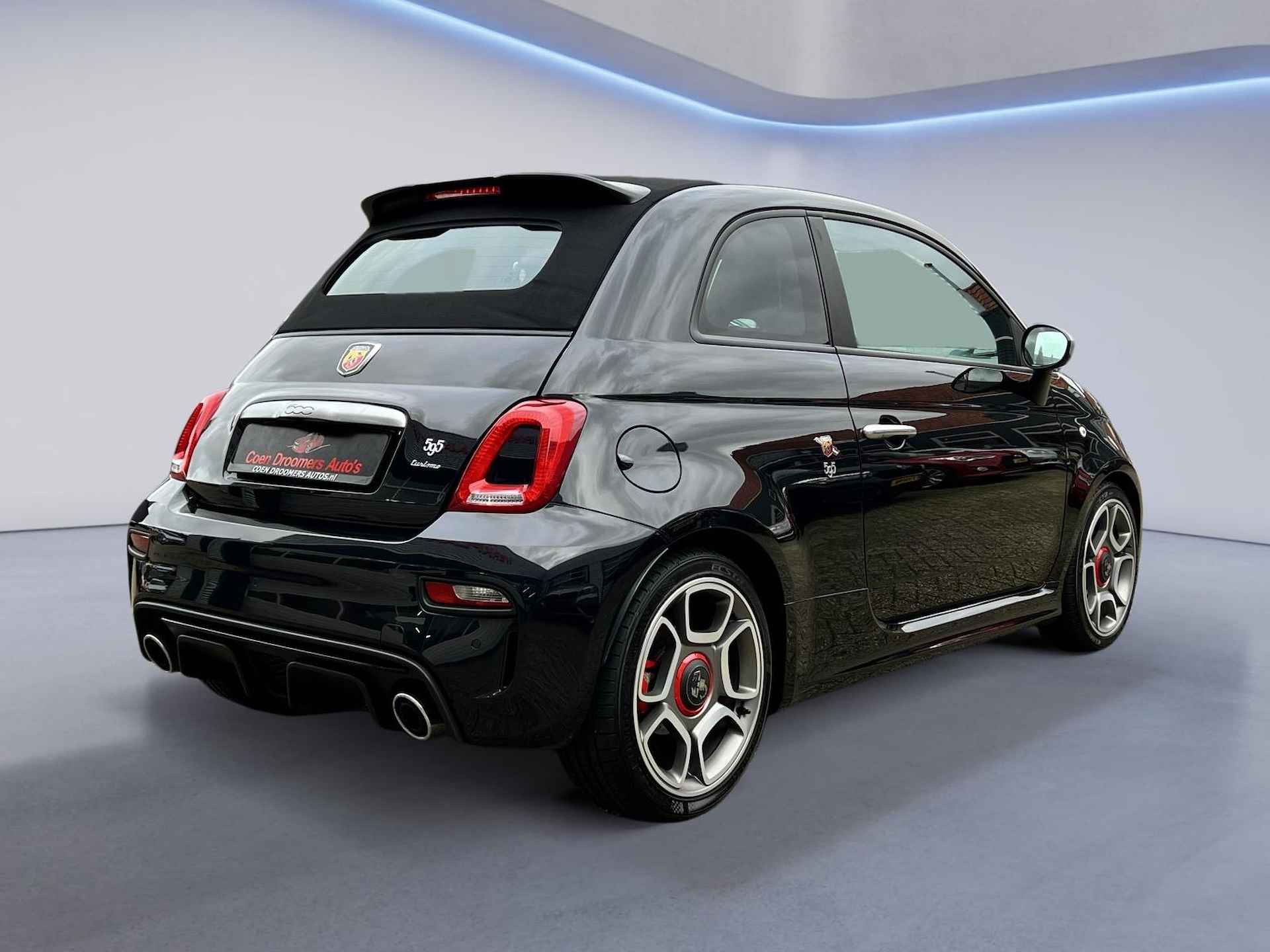 Abarth 500 C 1.4 T-Jet 595 Turismo Bruin Leder, Beats, 17"LM, Climate Control, Apple Carplay, Navigatie (MET GARANTIE*) - 3/38