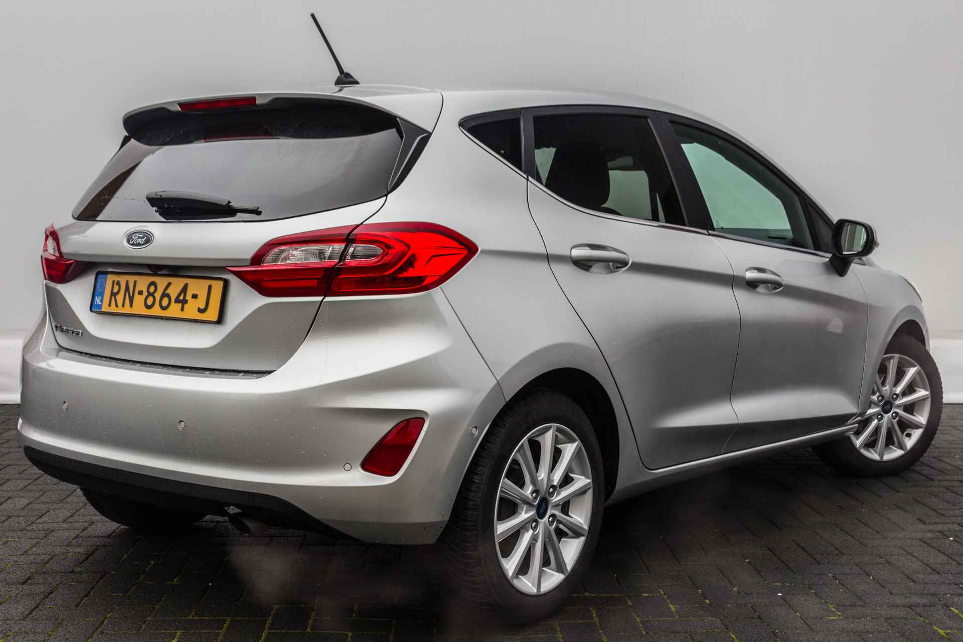 Ford Fiesta 1.0 EcoBoost Titanium AUTOMAAT RIJKLAAR. 1 e EIGN | Navigatie | DAB | 16' LMV | PDC V/A | Clima | - 3/10