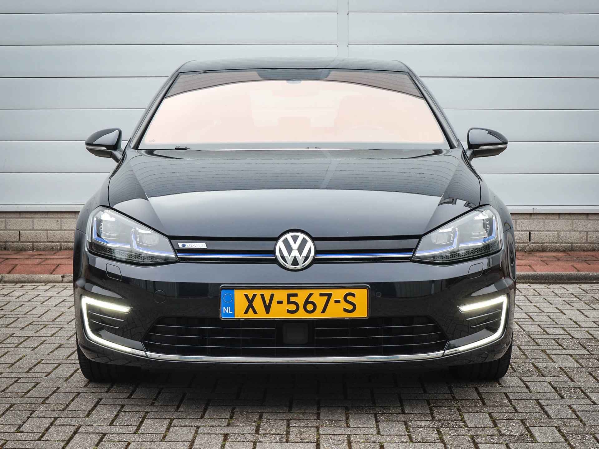 Volkswagen e-Golf e-Golf | Clima | Cruise | Navi | Leer | | Stoelverwarming | Warmtepomp | 17 Inch - 14/46