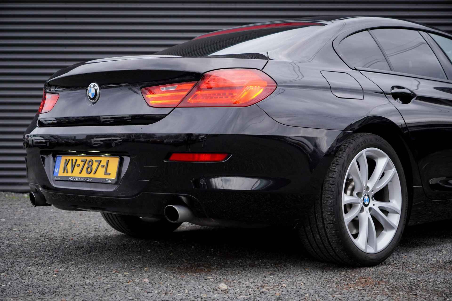 BMW 6-serie Gran Coupé 640i High Executive / Leder / Navi / 19'' / Meeneemprijs - 40/50